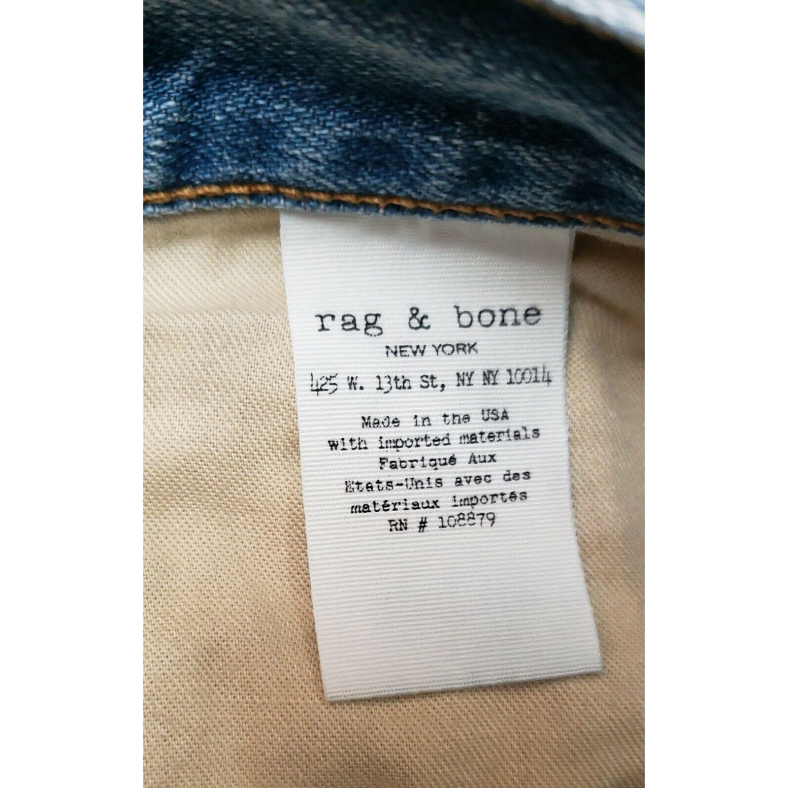 Rag & Bone Rag & Bone Cut Off Jean Denim Shorts La Quinta Size 30 Size 30" / US 8 / IT 44 - 8 Thumbnail