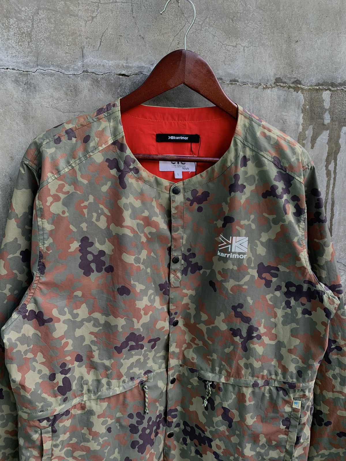 Junya Watanabe Karrimor SS19 Reversible Camo Printed Blouson Size US L / EU 52-54 / 3 - 6 Thumbnail