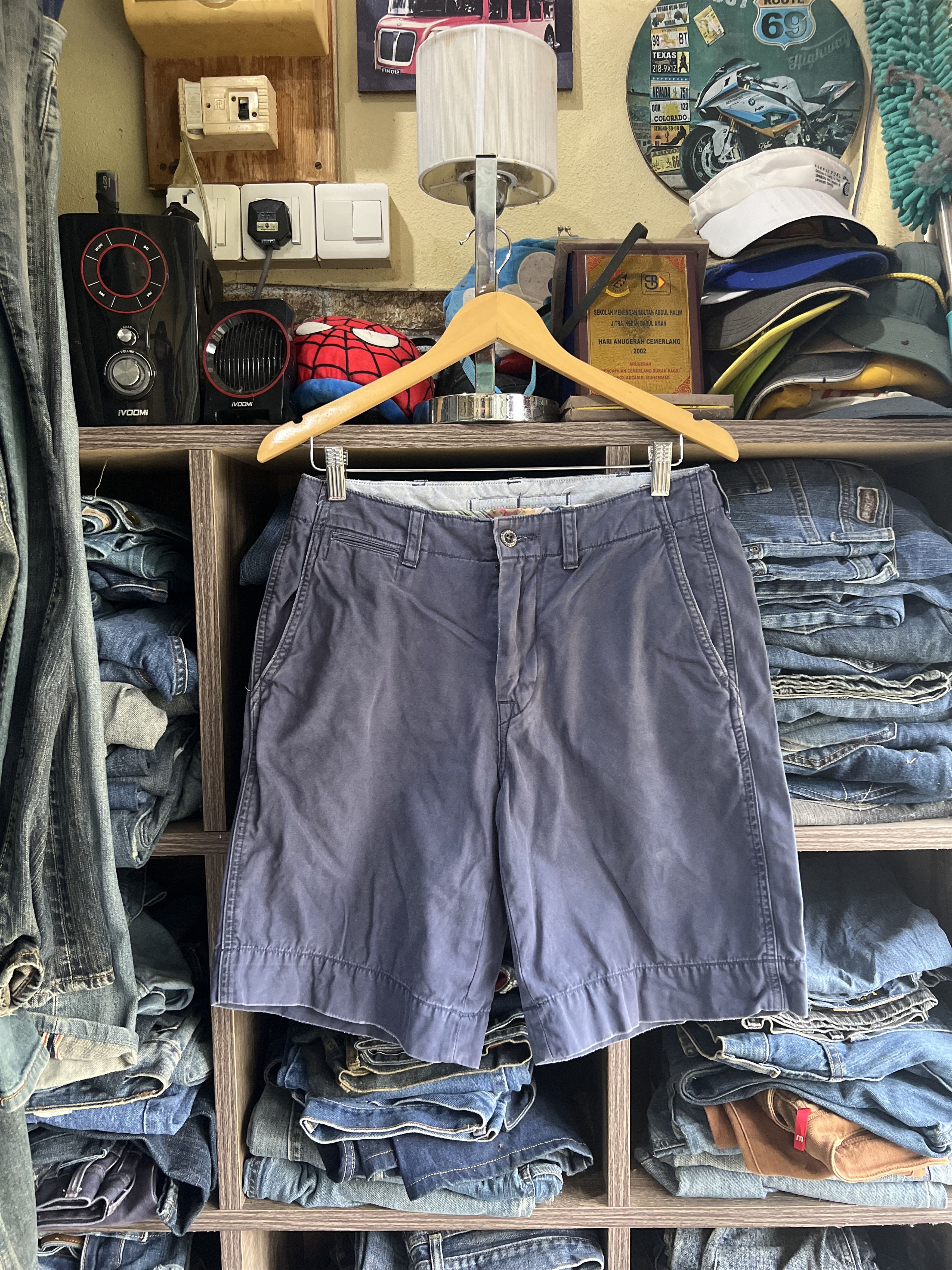 Polo Ralph Lauren 🔥Vintage Polo Ralph Lauren Short Pant Size US 31 - 18 Thumbnail
