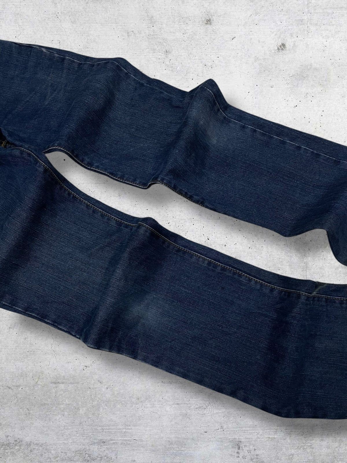 Edwin VINTAGE EDWIN 403 JAPAN DESIGNER 90S OLD DISTRESSED DENIM Size US 29 - 6 Thumbnail
