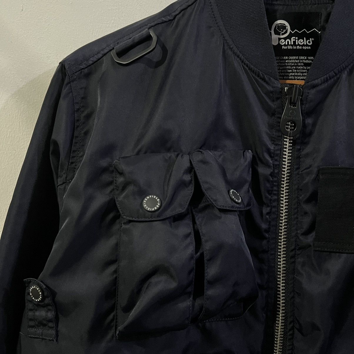 Penfield Penfield FW17 MA-1 MultiPocket UtilityTactical Bomber Jacket Size US M / EU 48-50 / 2 - 4 Thumbnail