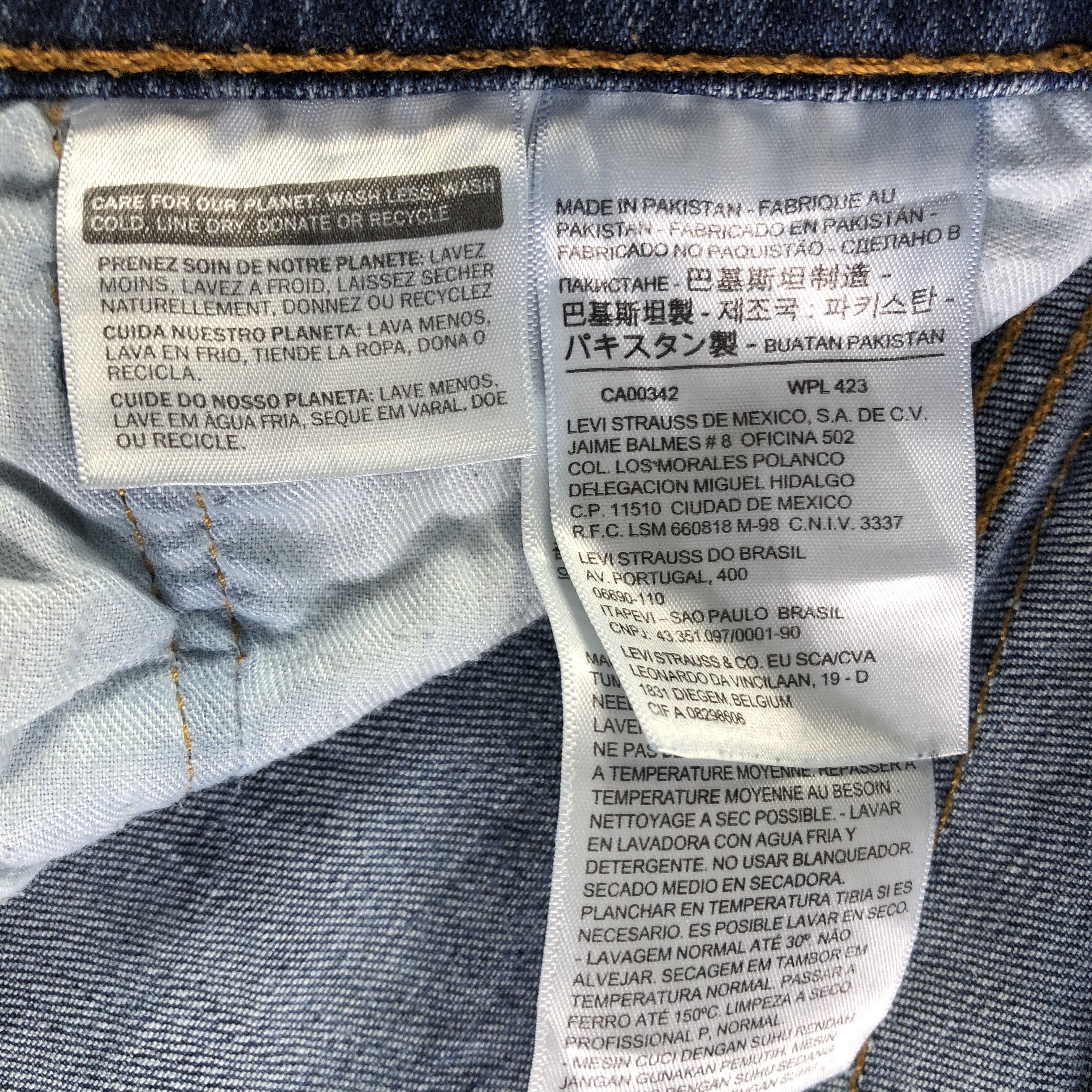 Levi's Vintage Blue Wash Levis 527 Jeans-J3515 Size US 36 / EU 52 - 11 Thumbnail