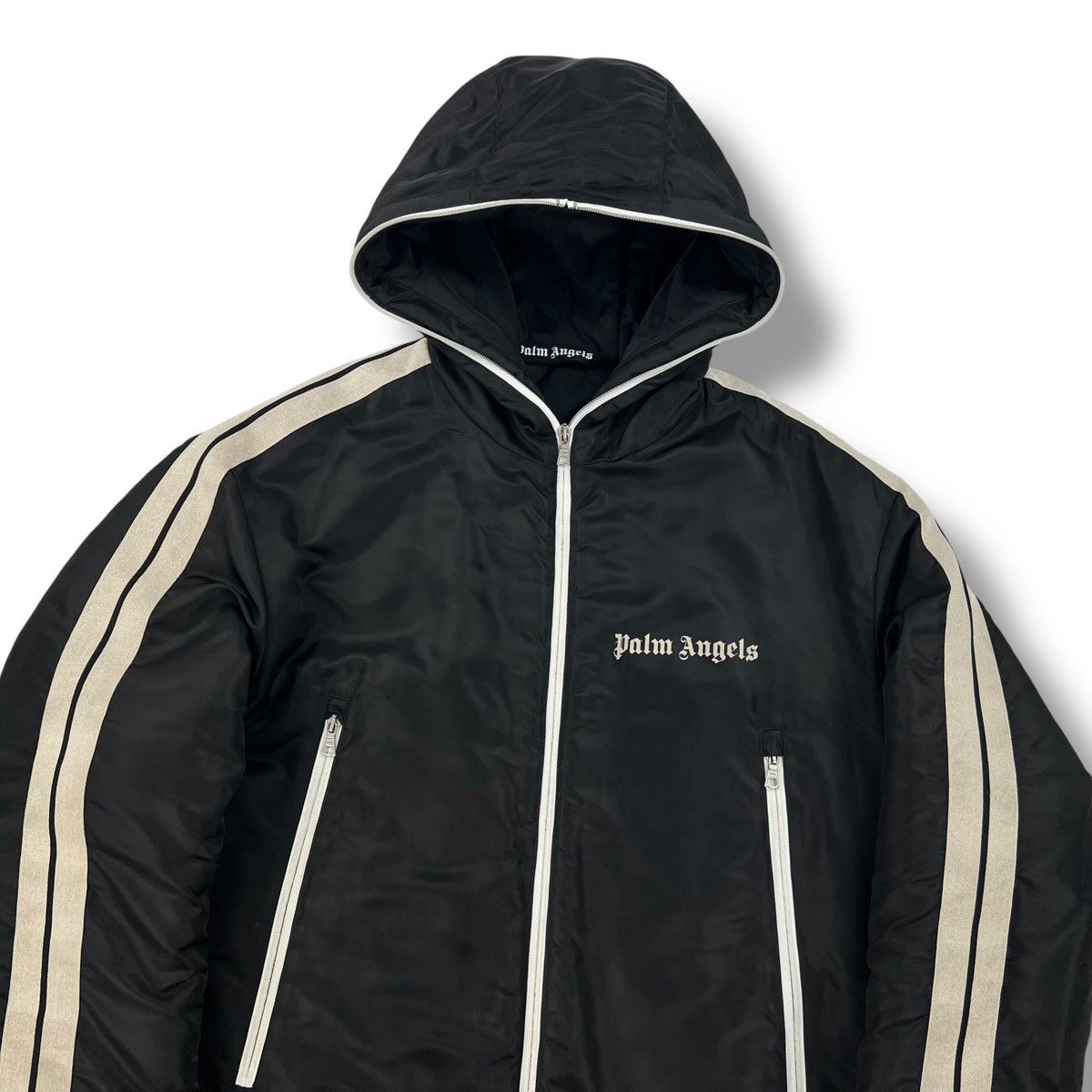 Palm Angels Palm Angels Black Down Jacket Size US M / EU 48-50 / 2 - 1 Thumbnail