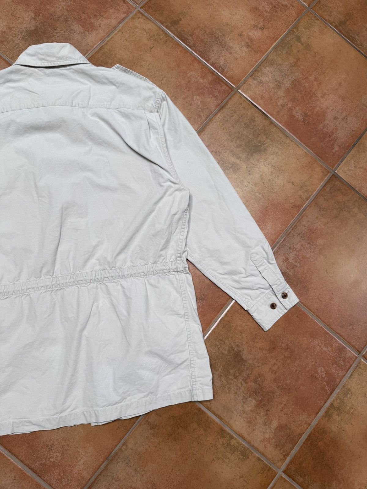 Banana Republic Vintage Banana Republic Canvas Safari Jacket Size US L / EU 52-54 / 3 - 12 Thumbnail