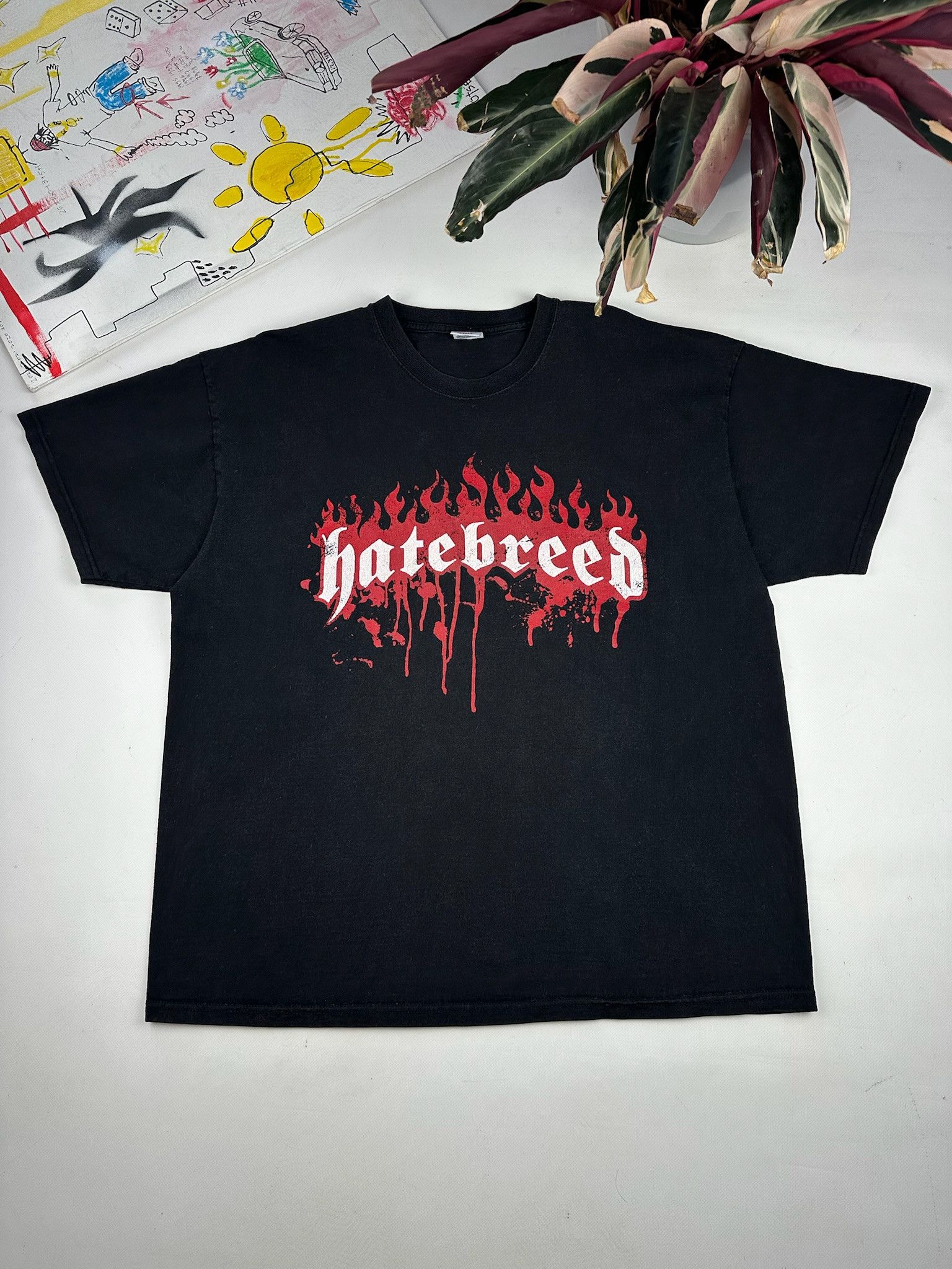 Band Tees Vintage Hatebreed T-shirt Size US XL / EU 56 / 4 - 1 Thumbnail