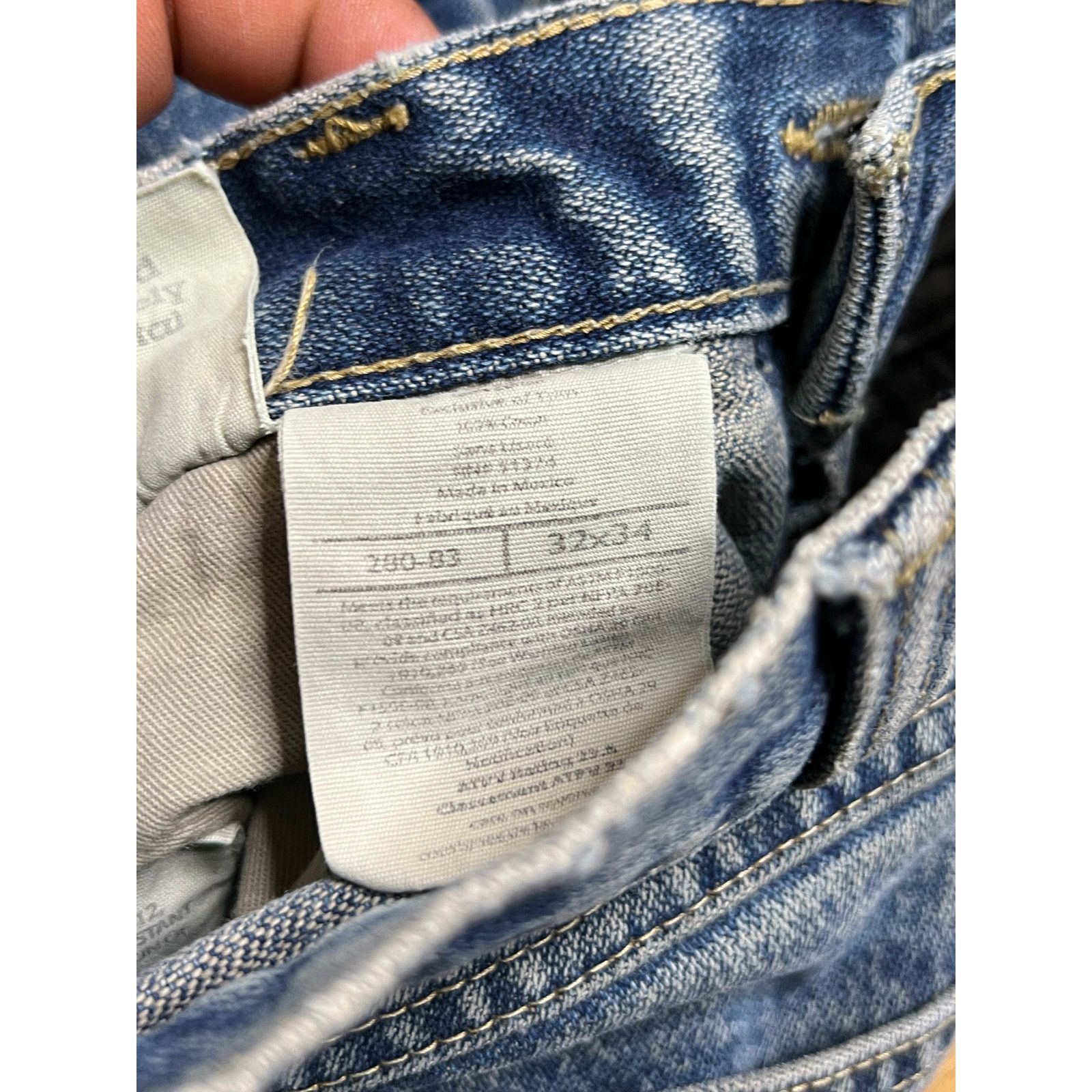 Carhartt Vintage Carhartt FR Actual Sz 30x28 Men’s Blue Denim Y2K Size US 32 / EU 48 - 5 Thumbnail