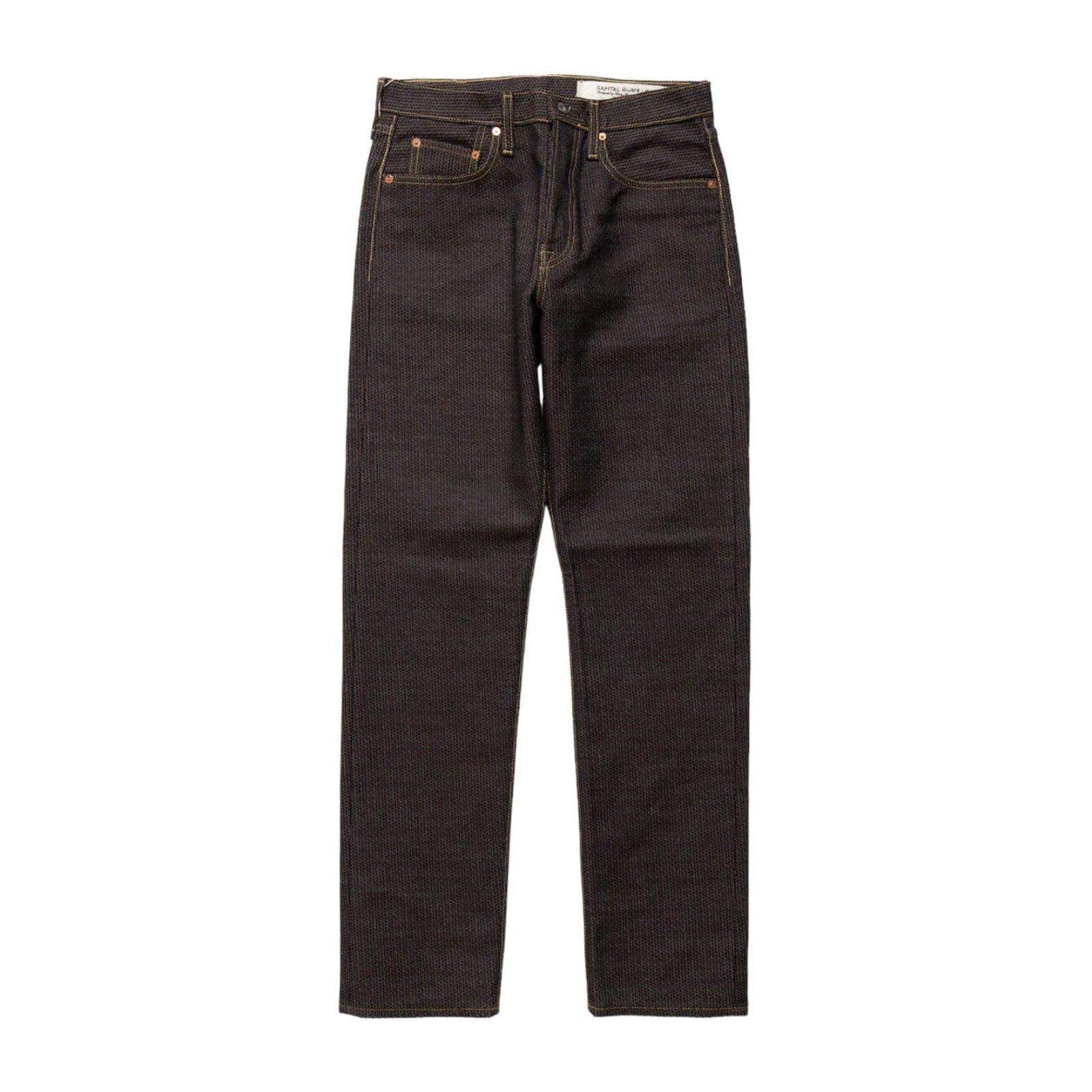 image of Kapital Century Denim No.9 5P Monkey Disco Jeans Brown, Men's (Size 30)