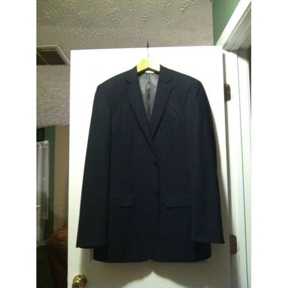 Jhane Barnes JHANE BARNES MEN'S 100%WOOL SPORT COAT JACKET BLAZER SIZE:44 Size 44R - 3 Thumbnail