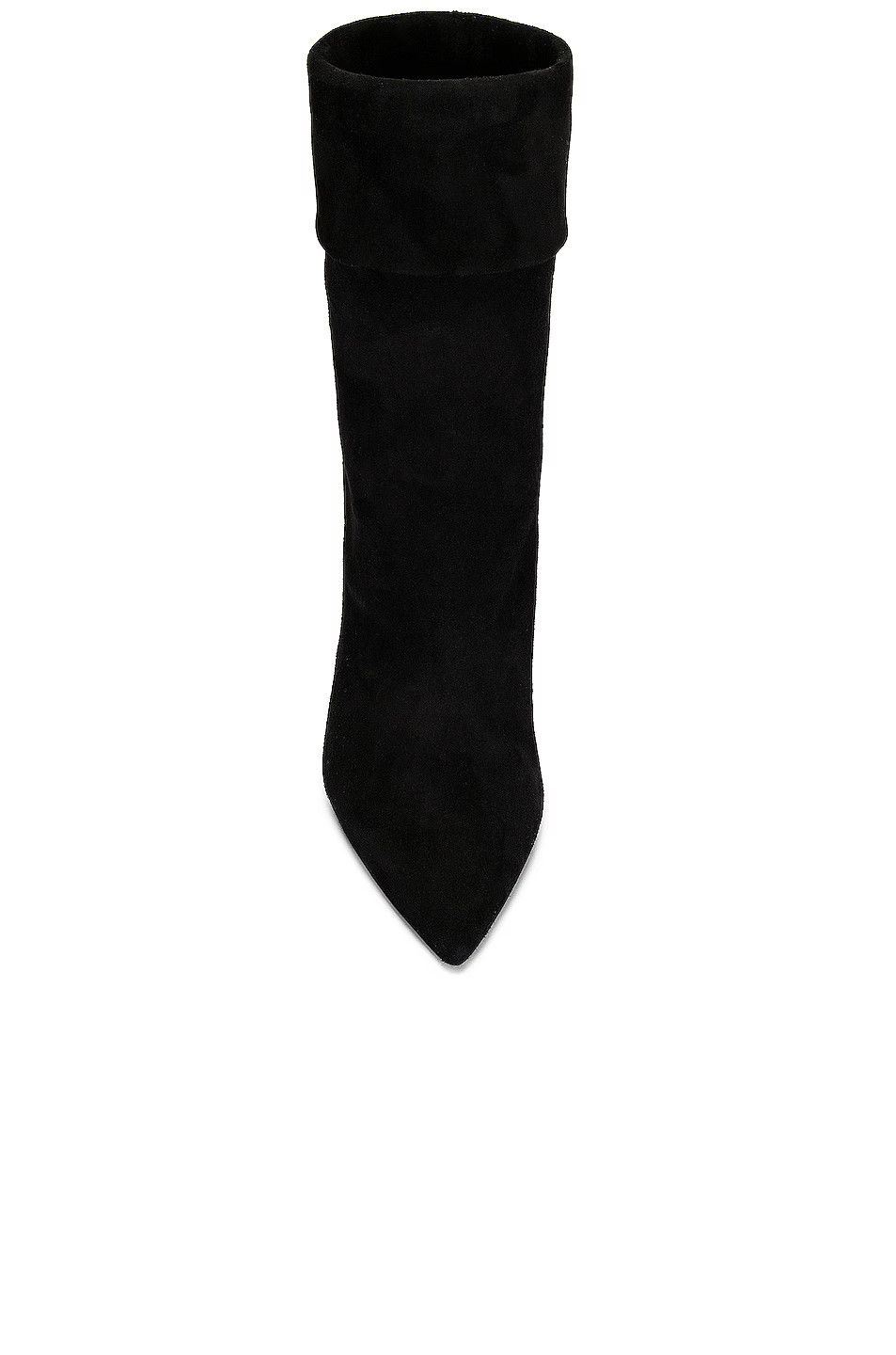 Saint Laurent Paris o1bcso1str1224 Niki Booties In Suede in Black Size US 6 / IT 36 - 4 Thumbnail