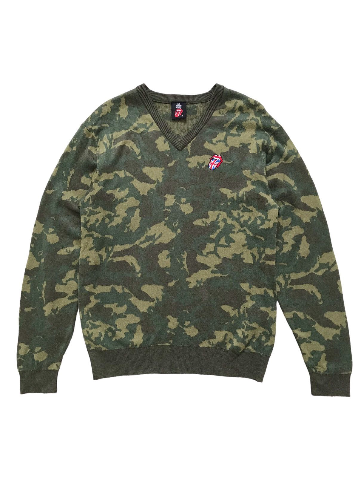 The Rolling Stones The Rolling Stones Camouflage Over Sweater Size US M / EU 48-50 / 2 - 1 Thumbnail