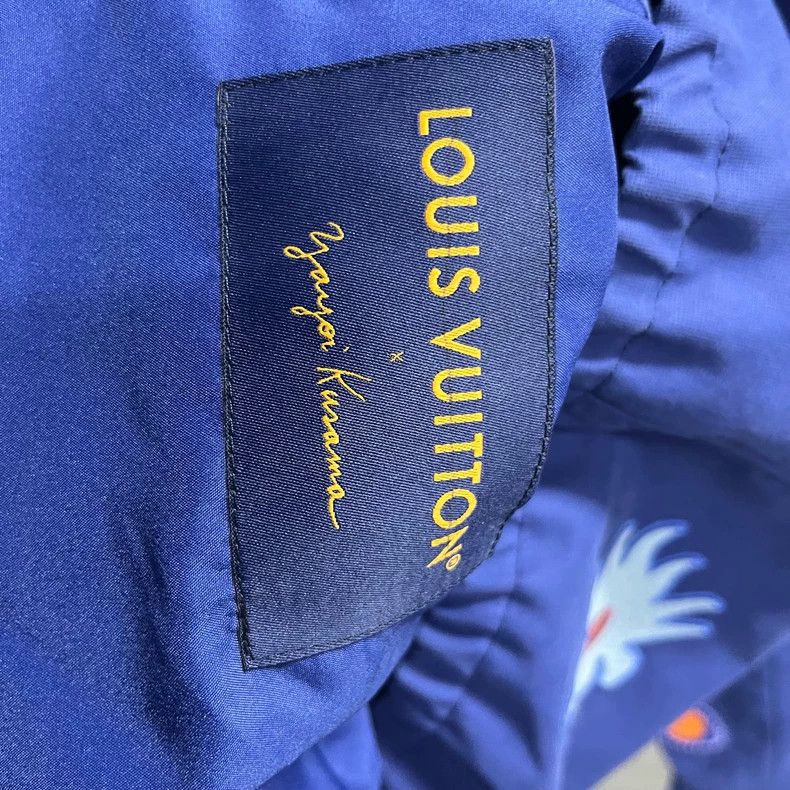 Louis Vuitton Louis Vuitton Blue cartoon embroidered single-breasted jack Size US L / EU 52-54 / 3 - 3 Thumbnail