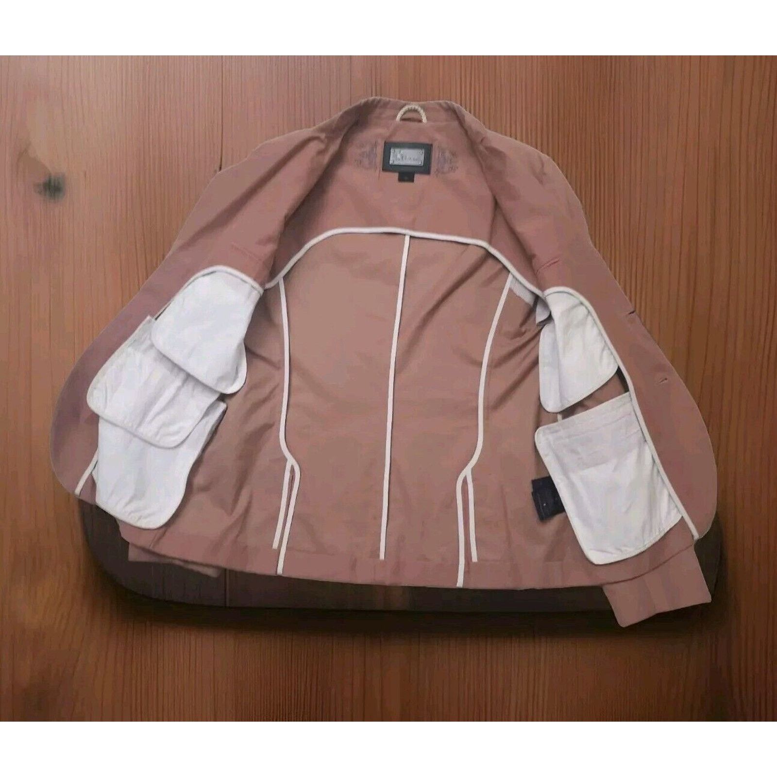 Mackage Mackage Women's Plazer Jacket Leather Stitching With Logo 38 Size XS / US 0-2 / IT 36-38 - 5 Thumbnail