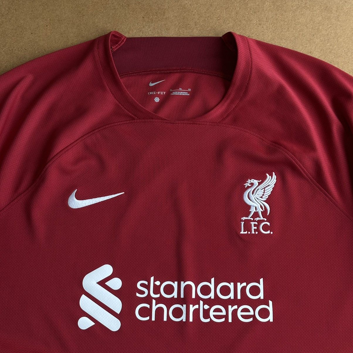 Nike Nike FC Liverpool 2022/23 Soccer Jersey Football Shirt Size US XL / EU 56 / 4 - 2 Thumbnail