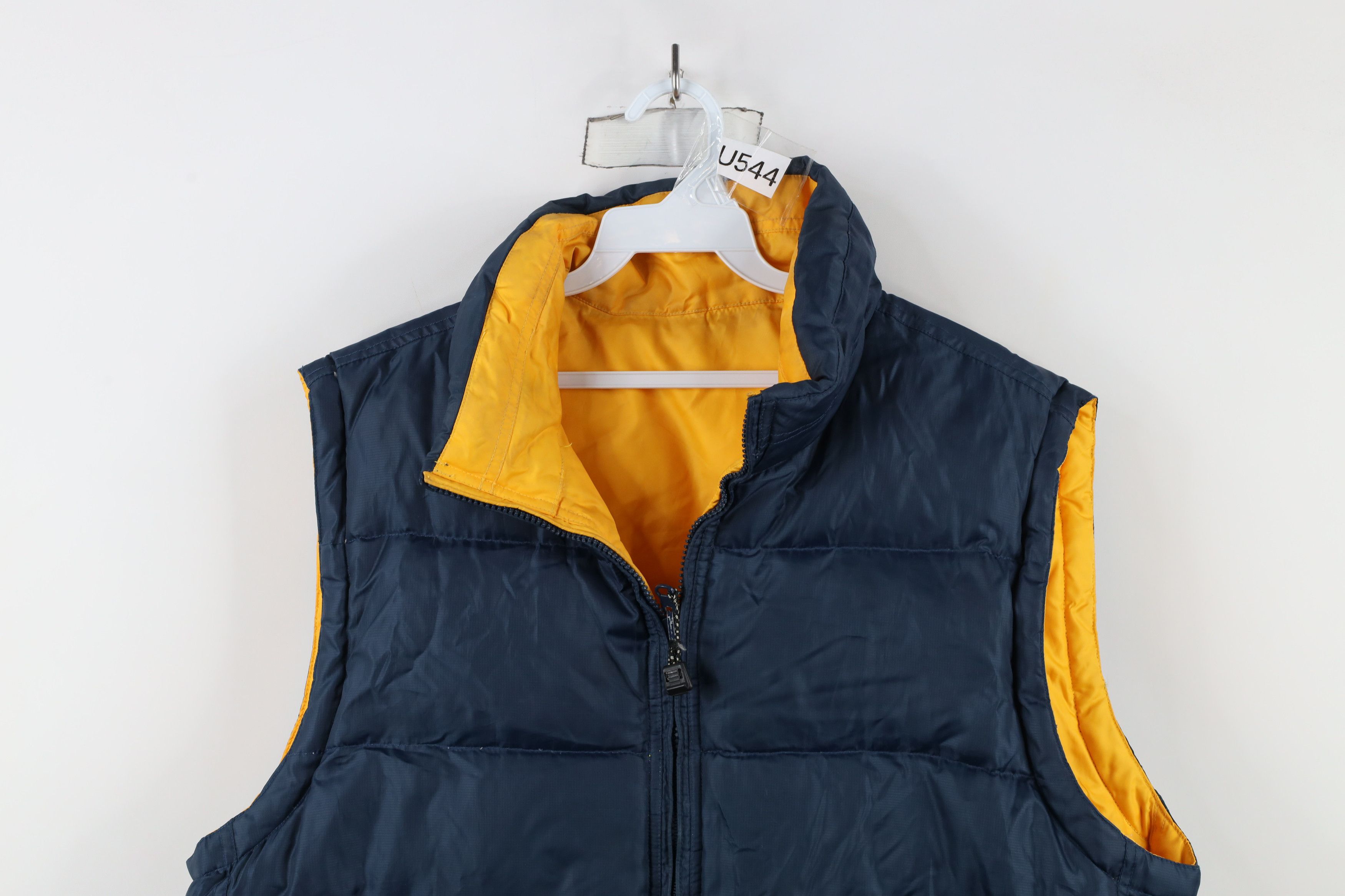 Vintage Vintage 90s Streetwear Reversible Down Puffer Vest Jacket Size US L / EU 52-54 / 3 - 2 Thumbnail