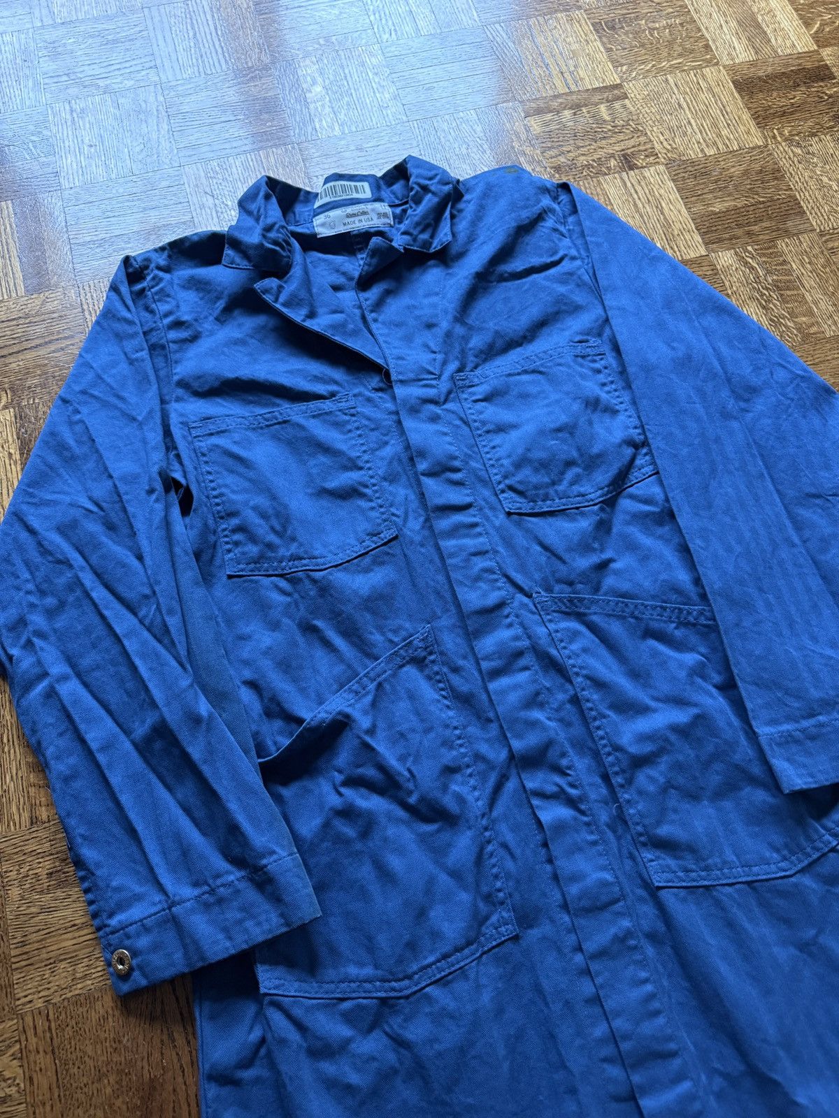 Vintage Vintage 60s Universal Chicago HBT Shop Work Coat NOS Size US M / EU 48-50 / 2 - 2 Thumbnail