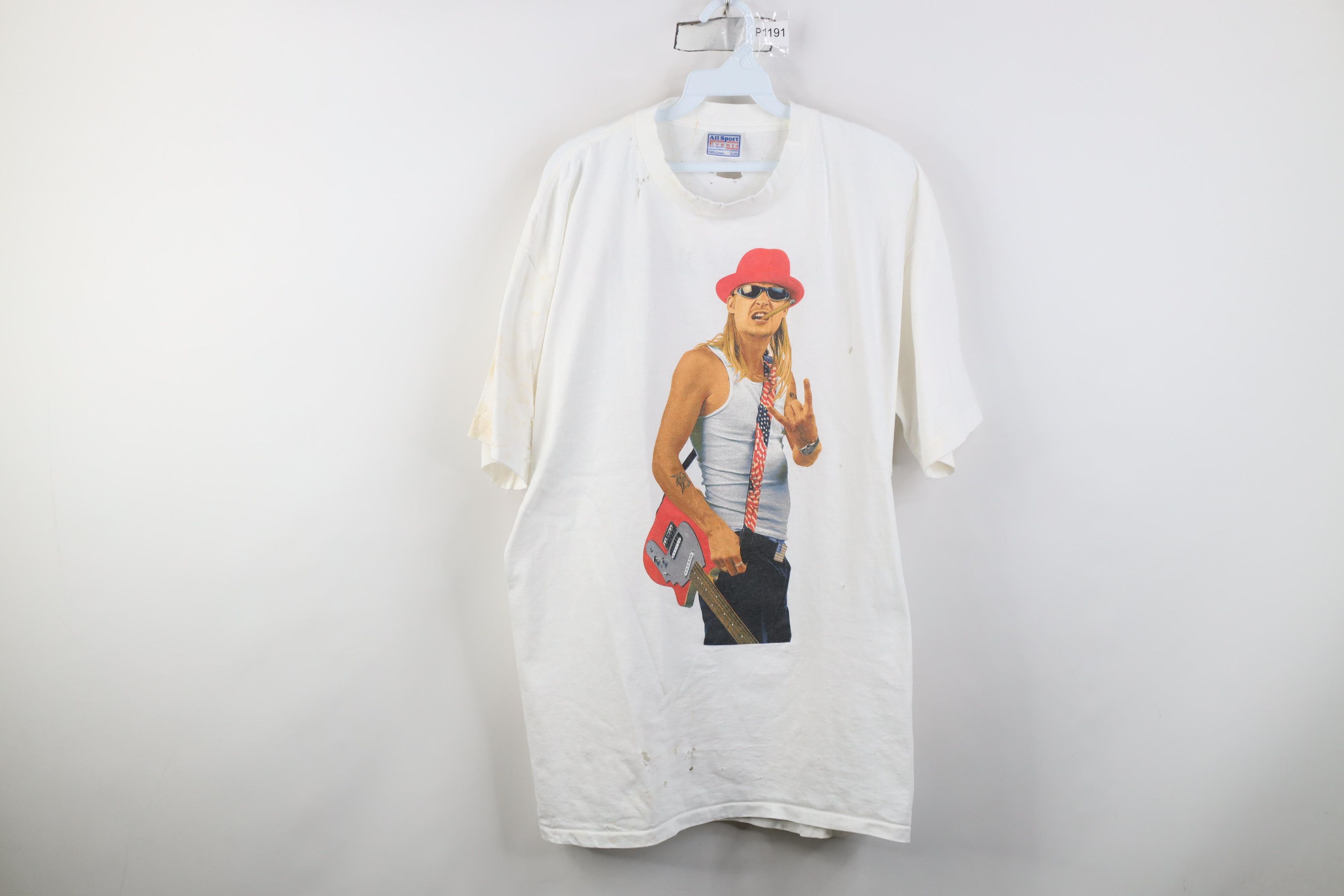 Vintage Vintage 2000 History of Rock Kid Rock Band T-Shirt Cotton Size US XL / EU 56 / 4 - 1 Thumbnail