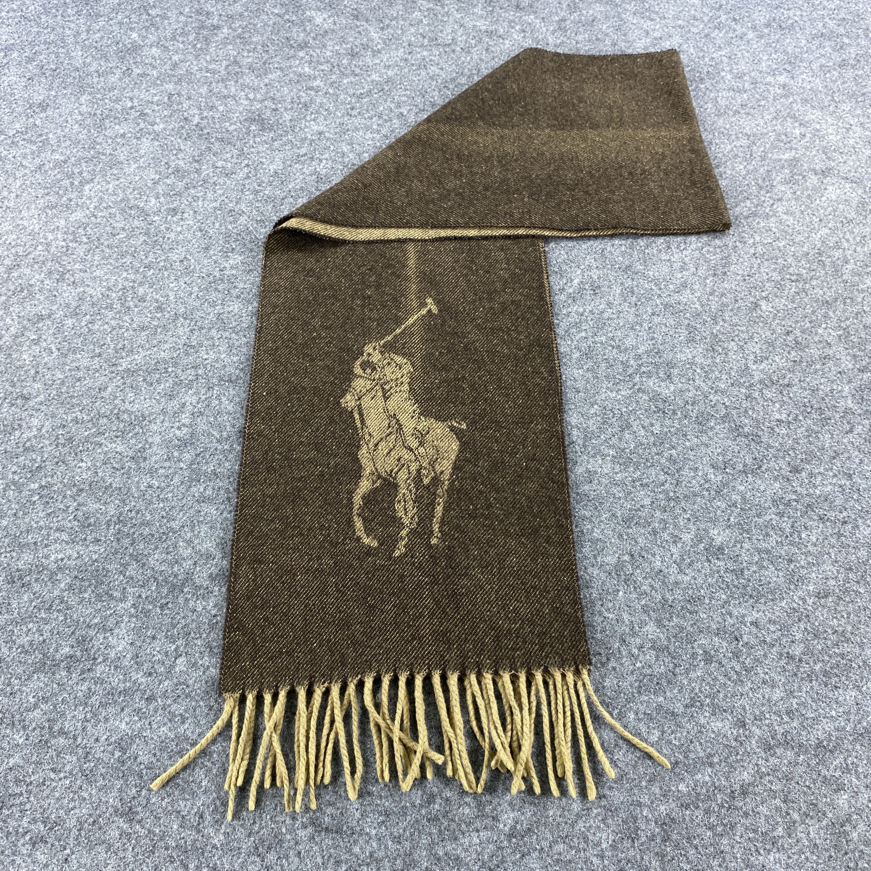 Polo Ralph Lauren × Vintage Polo Ralph Lauren Scarf # Muffler # Neckwear # D592 Size ONE SIZE - 6 Thumbnail