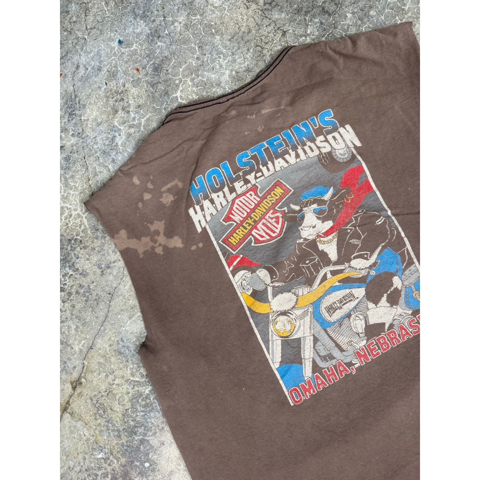 Harley Davidson Thrashed Harley 90s cutoff Size US XL / EU 56 / 4 - 6 Thumbnail