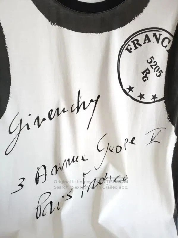 Givenchy Givenchy Summer Black Gray Logo T-Shirt . Size M / US 6-8 / IT 42-44 - 6 Thumbnail