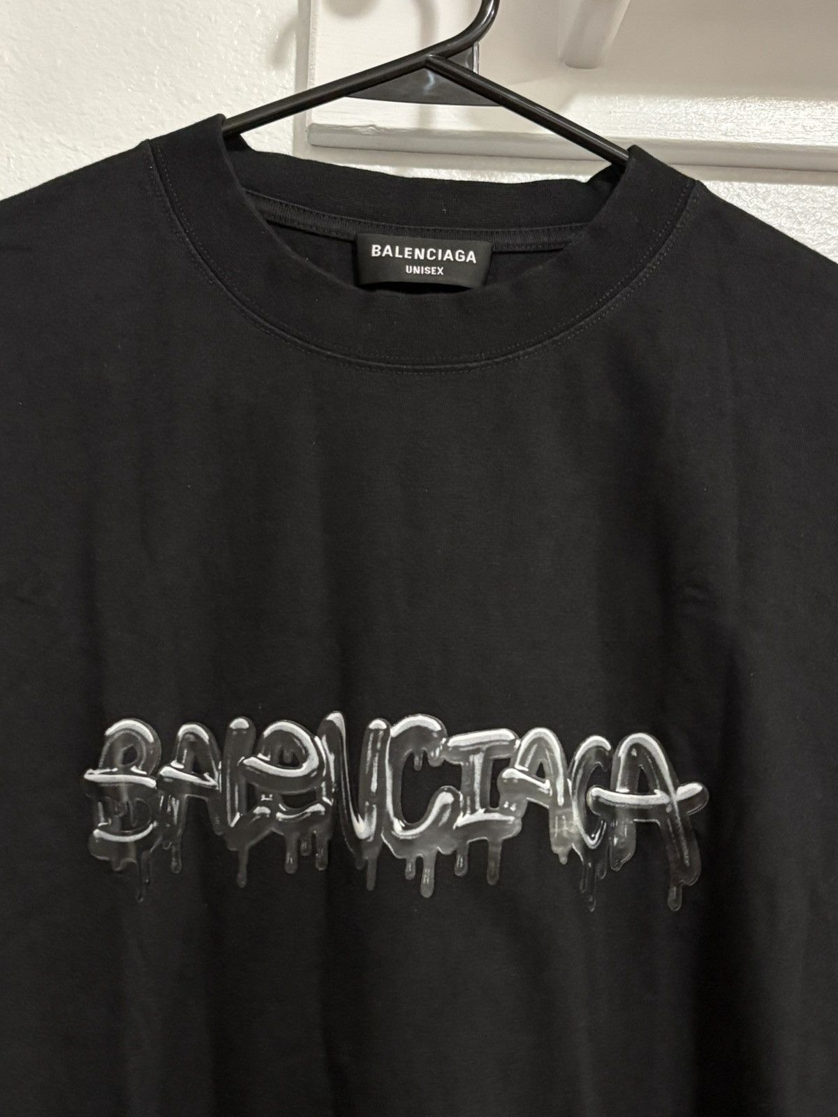Balenciaga Balenciaga black logo shirt Disney lettering Size US L / EU 52-54 / 3 - 10 Thumbnail