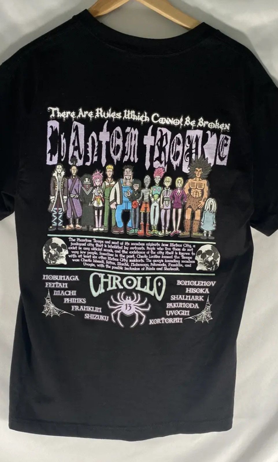 Kodone kodone phantom troupe shirt Size US XL / EU 56 / 4 - 3 Thumbnail