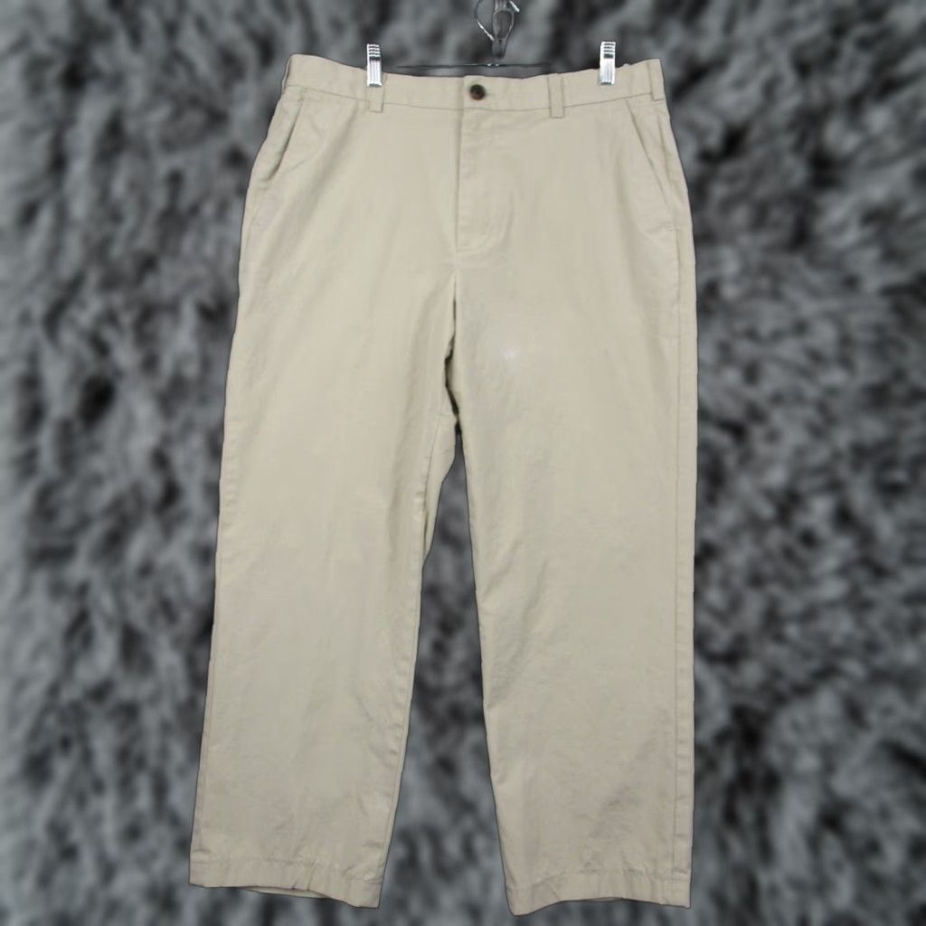 Brooks Brothers Brooks Brothers Clark Pants Mens 36x30 Beig e Casual Pocket Size US 36 / EU 52 - 1 Thumbnail