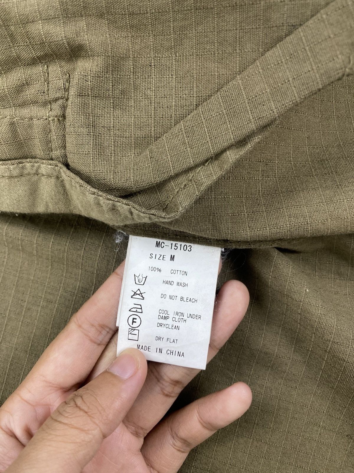Japanese Brand × Vintage Vintage Rosebud Couples Worker Camo Army Field Style Jacket Size US M / EU 48-50 / 2 - 13 Thumbnail