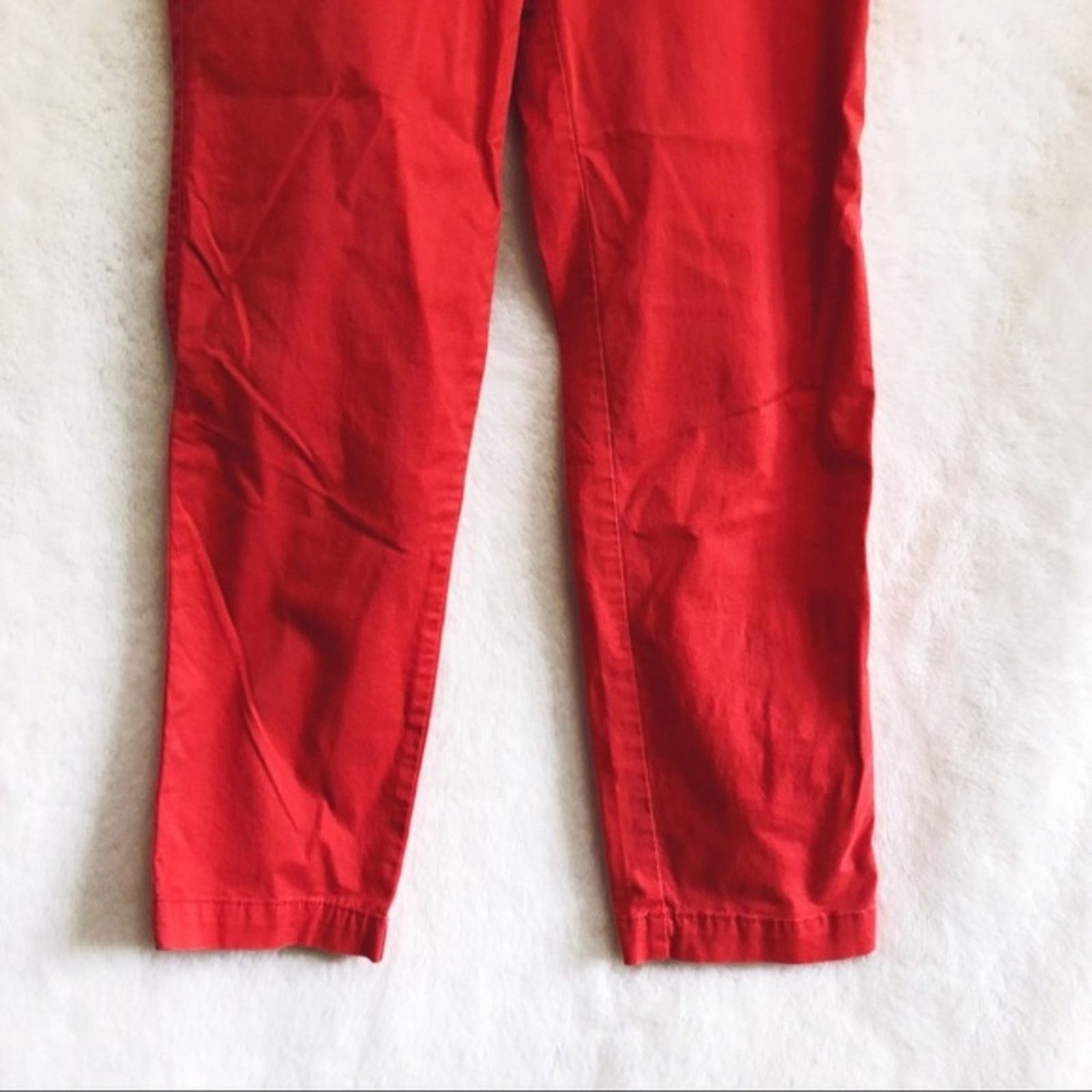 Gap GAP Raspberry Slim City Crop Pants Size 24" / US 00 / IT 34 - 7 Thumbnail