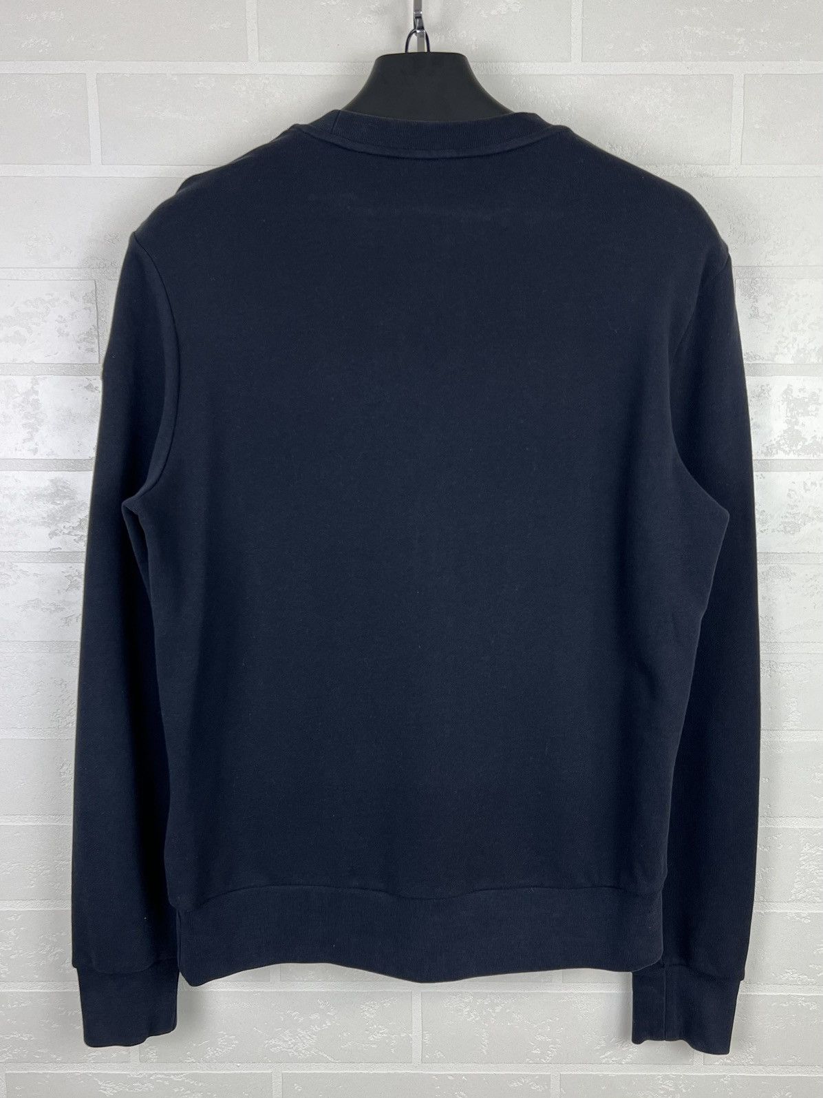 Moncler MONCLER Sweatshirt Crewneck Cotton Printed/ Patch Logos Blue Size US M / EU 48-50 / 2 - 20 Thumbnail