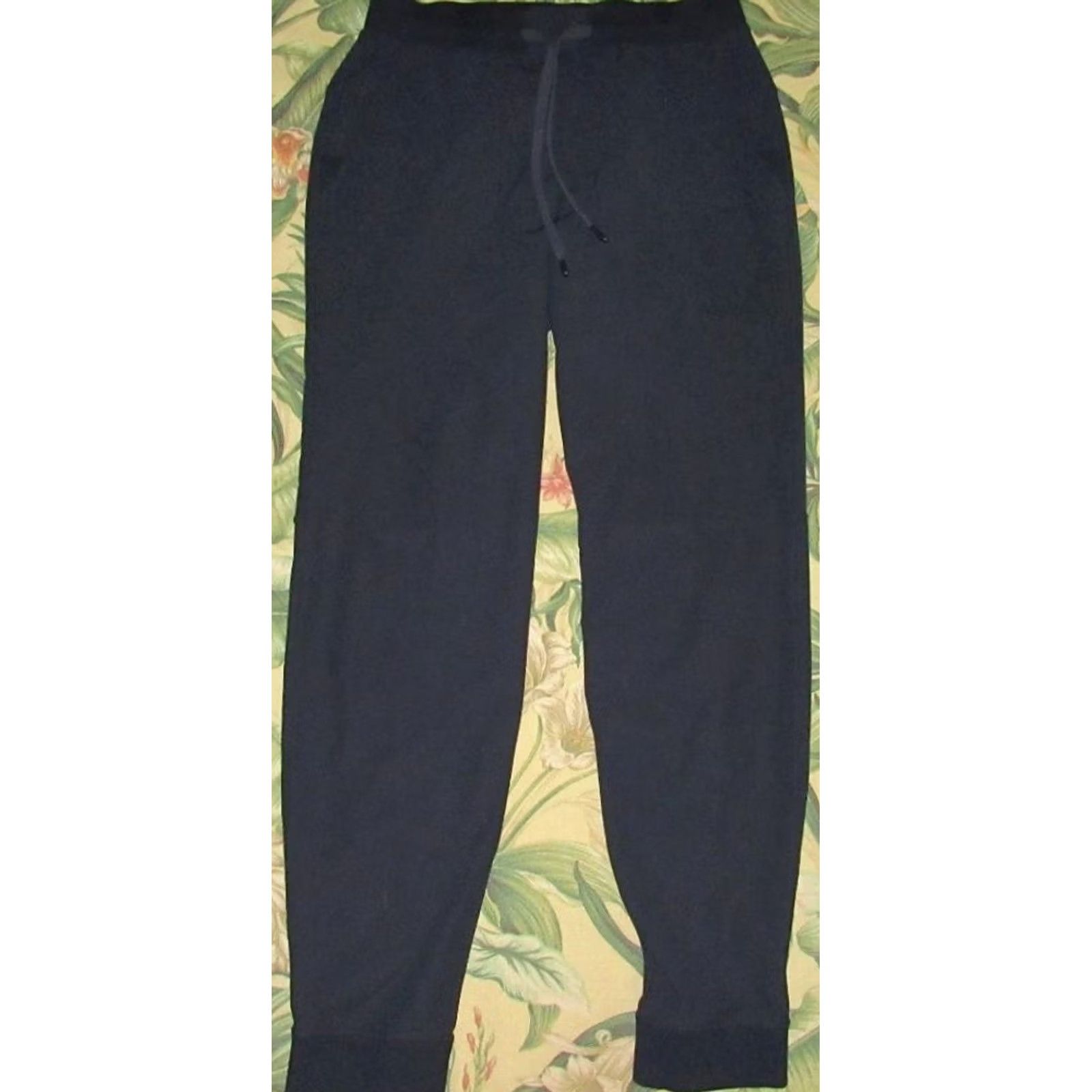 Lululemon LULULEMON Navy Blue Warpstreme ABC Jogger Pants Slim M Mens Size US 31 - 3 Thumbnail