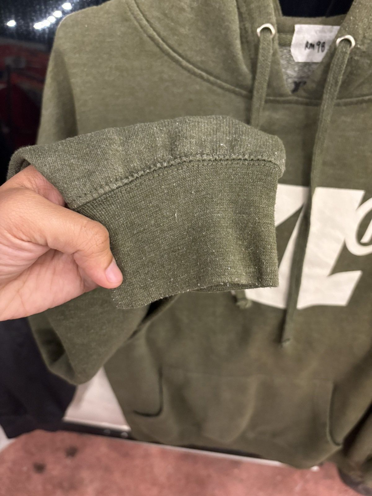Xlarge X Large Hoddie Pullover Long Sleeve Sweatshirt Size US L / EU 52-54 / 3 - 3 Thumbnail