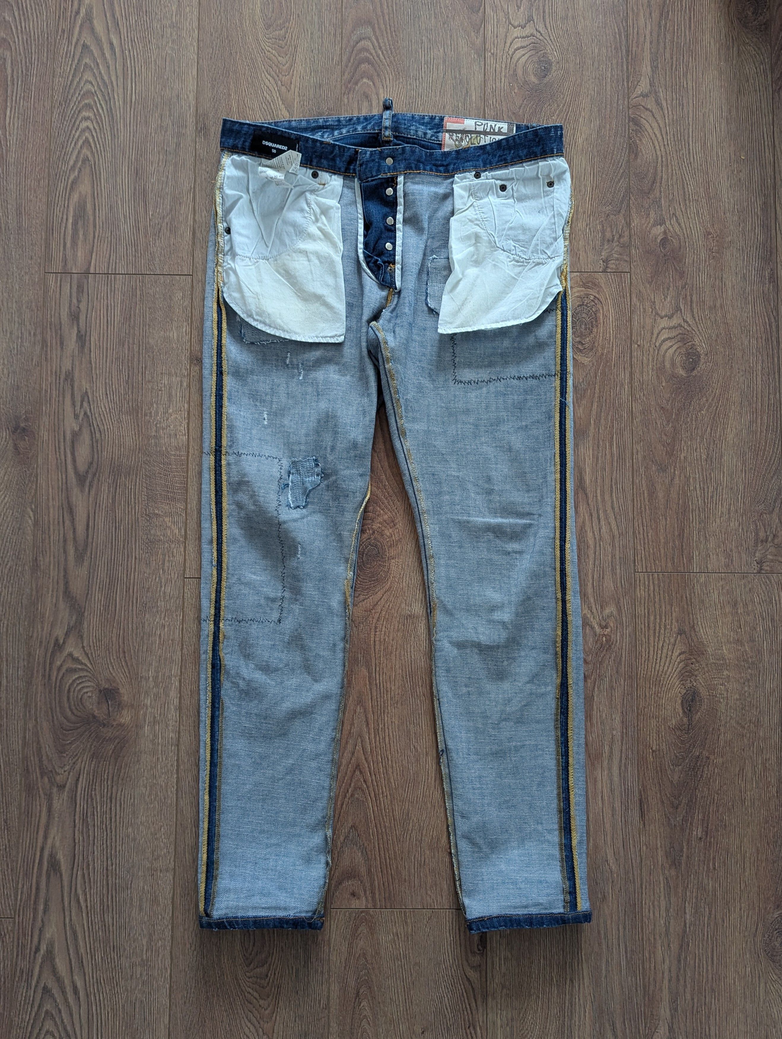 Dsquared2 DSQUARED2 Classic Kenny Twist Jean Made In Italy Pants 50 M Size US 34 / EU 50 - 14 Thumbnail