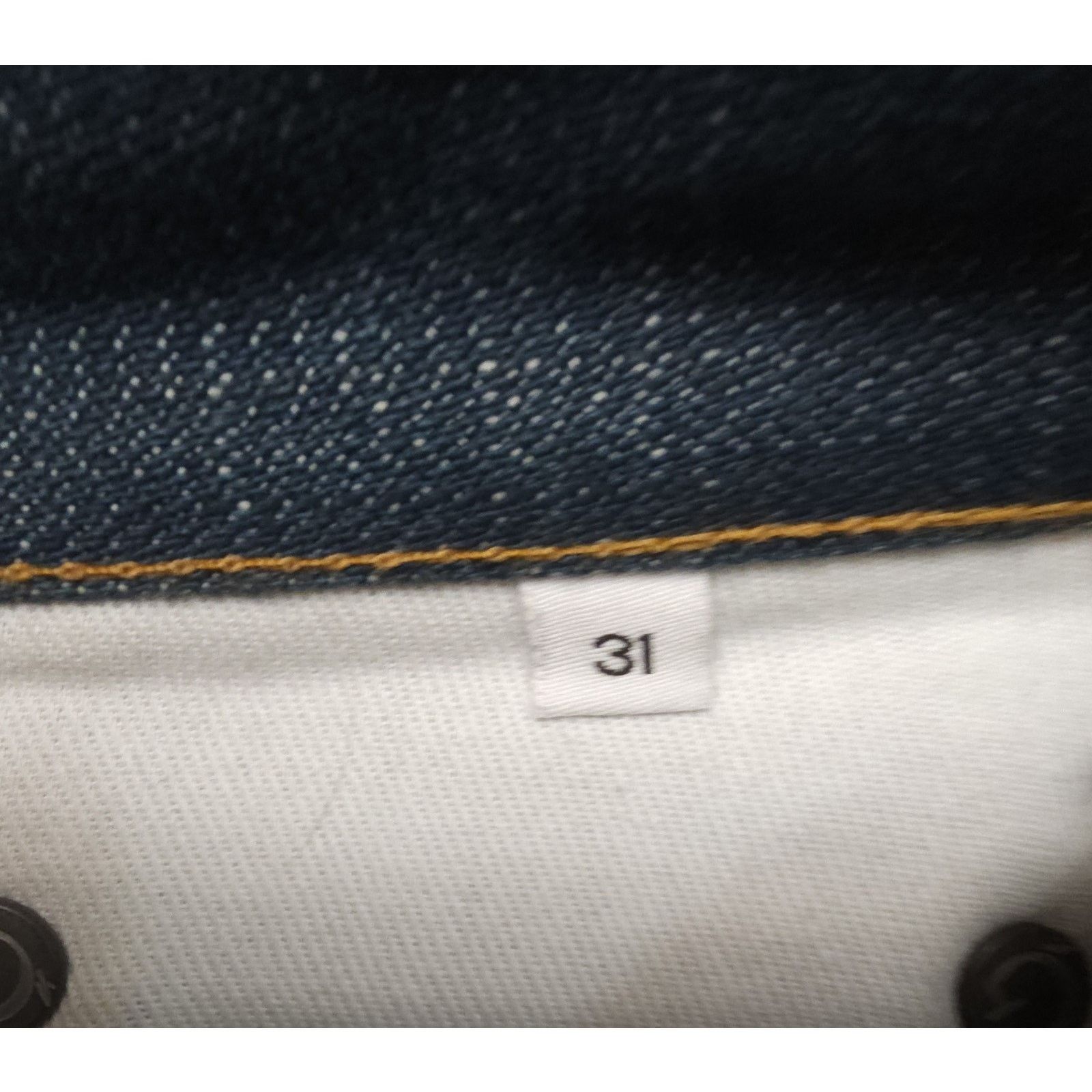 Gustin GUSTIN California Skinny Selvedge Indigo Denim Jeans 32×28 Size US 32 / EU 48 - 7 Thumbnail