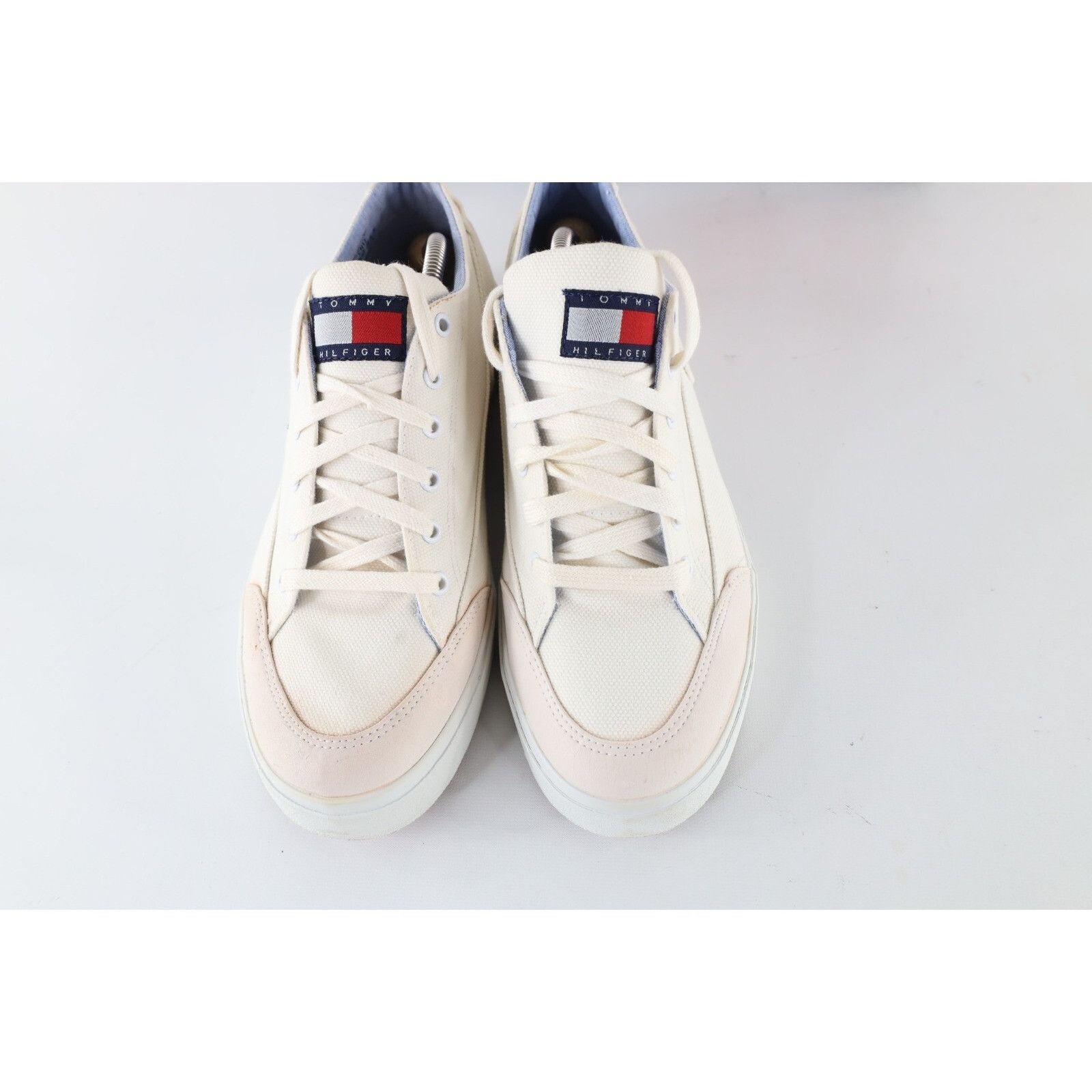 Tommy Hilfiger Deadstock Vintage 90s Tommy Hilfiger Script Canvas Shoes Size US 11 / EU 44 - 3 Thumbnail
