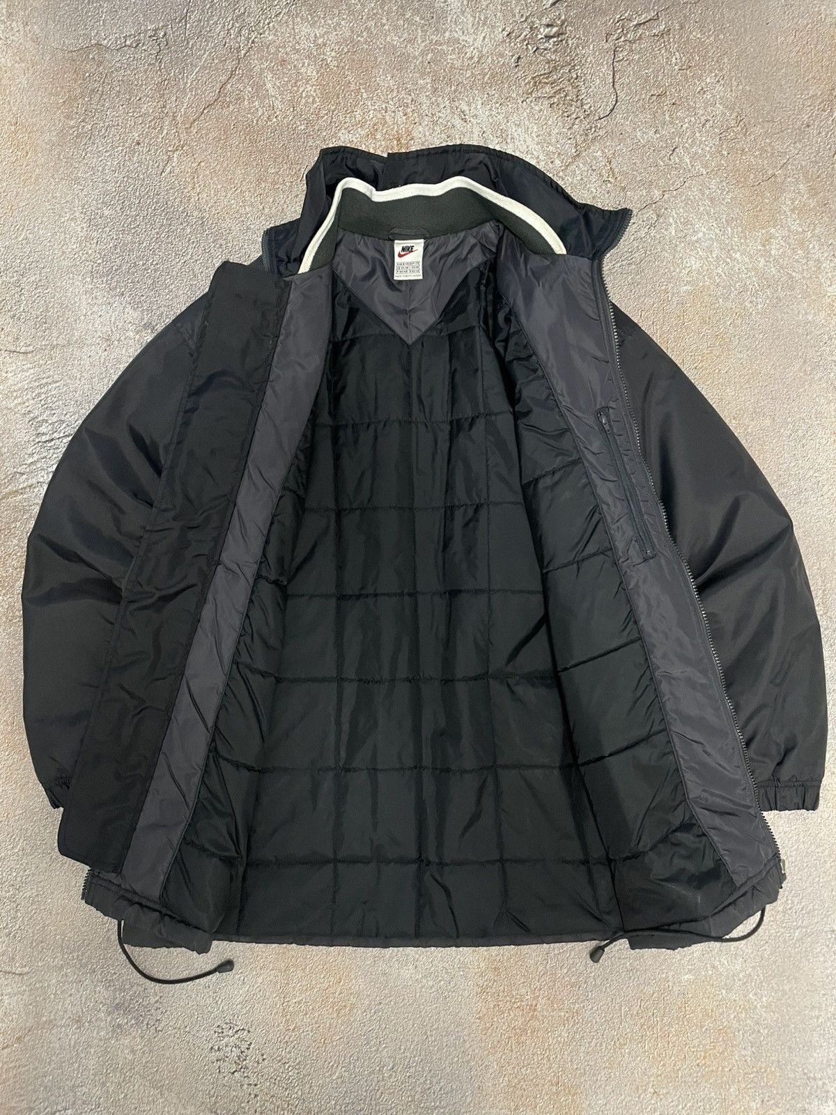 Nike Vintage Nike Nylon Drill Jacket Big Logo Size US M / EU 48-50 / 2 - 8 Thumbnail