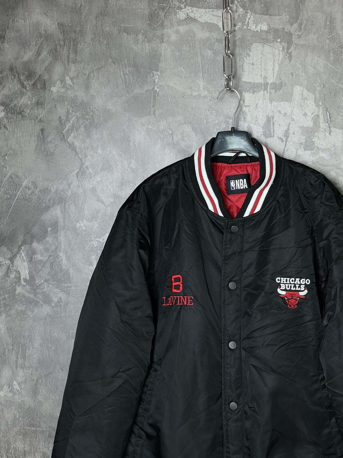 Other Chicago Bulls Bomber Jacket NBA varsity Y2K Baggy Size US L / EU 52-54 / 3 - 3 Thumbnail