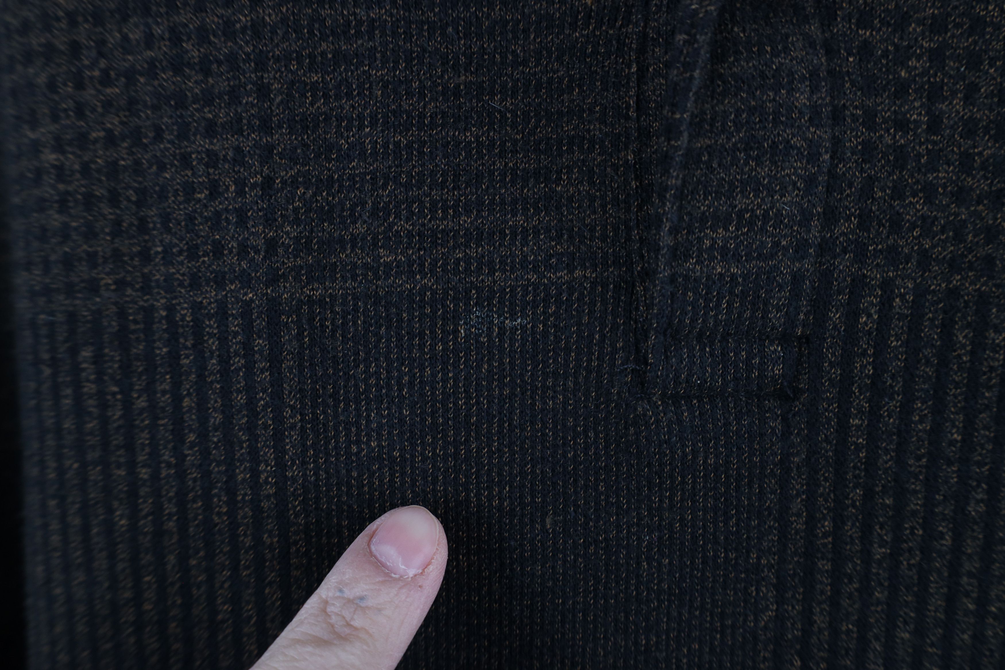 Vintage Vintage 90s Streetwear Knit Long Sleeve Rugby Polo Shirt Size US XL / EU 56 / 4 - 5 Thumbnail