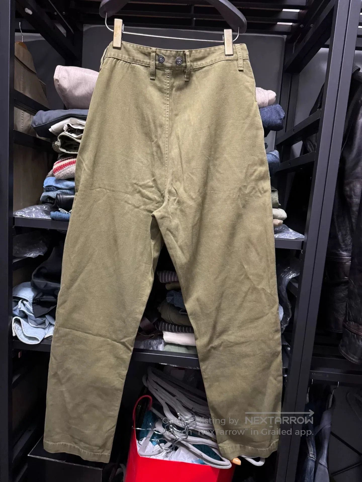 RRL Ralph Lauren nigel cabourn work pants cargo trousers. Size US 30 / EU 46 - 5 Thumbnail