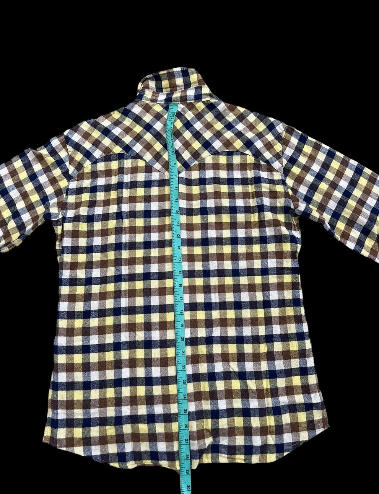 Vintage Acoustic Japan Checkered Western Flannel Shirt Size US M / EU 48-50 / 2 - 5 Thumbnail