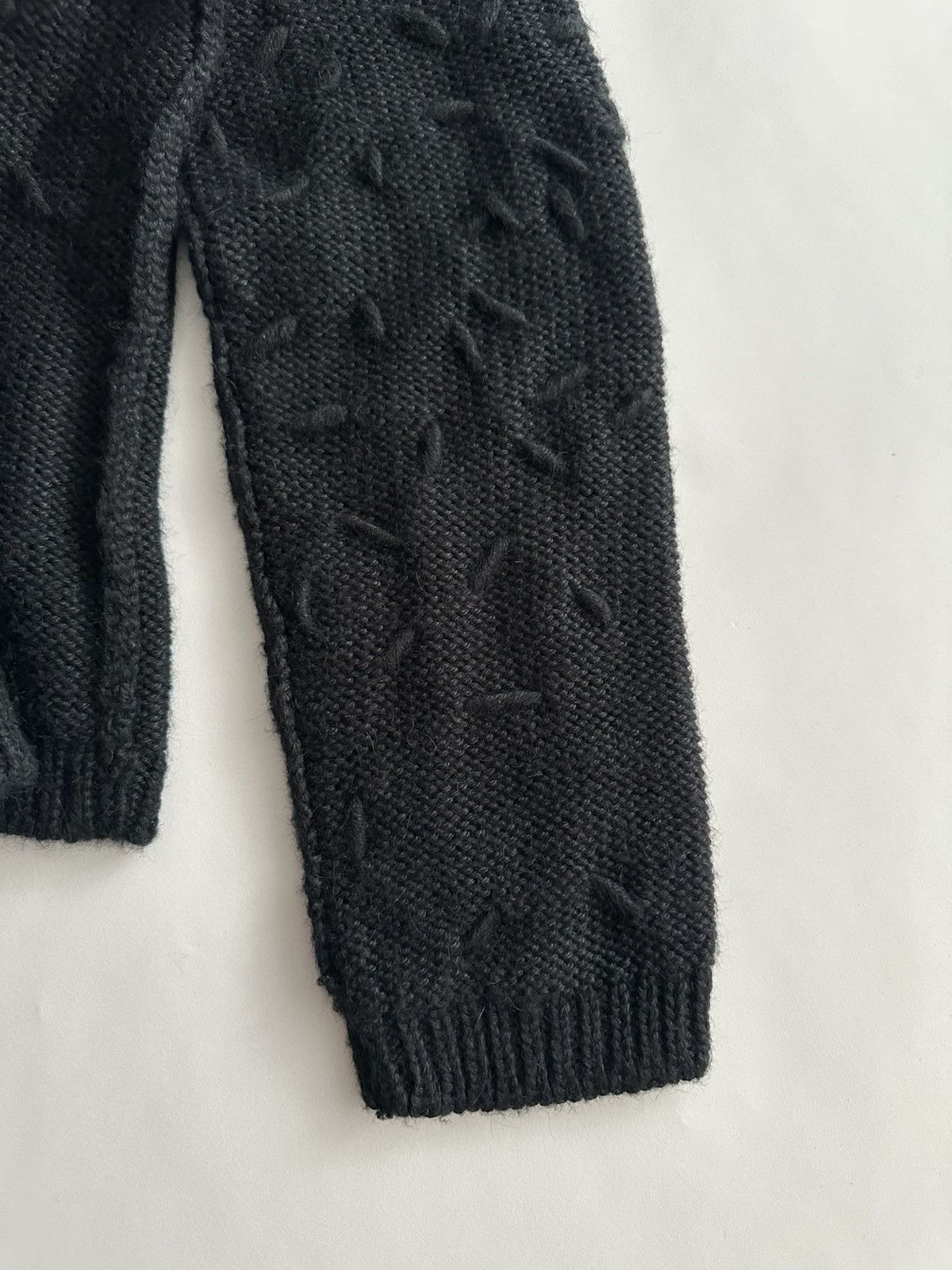 Jil Sander Jil Sander Early 2000’s Heavy Alpaca Textured Sweater Size US L / EU 52-54 / 3 - 6 Thumbnail