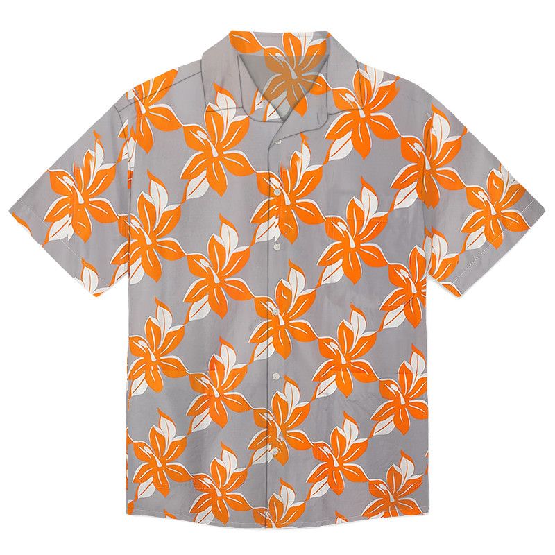 The Unbranded Brand × Vintage Printed cotton poplin shirt Size US L / EU 52-54 / 3 - 1 Thumbnail