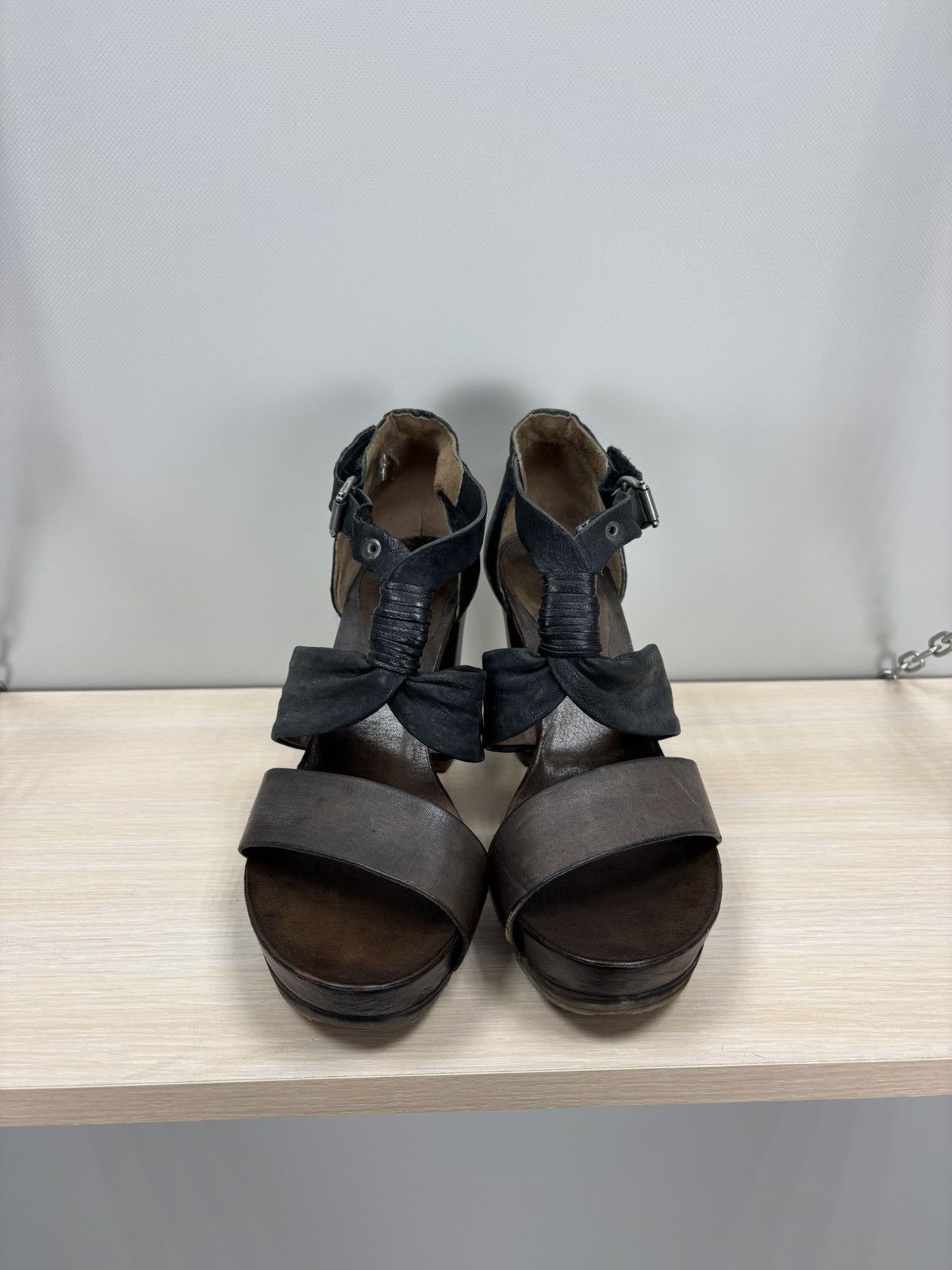 A.S.98 Womens heels Airstep Size 39 Color Brown Size US 9 / IT 39 - 3 Thumbnail