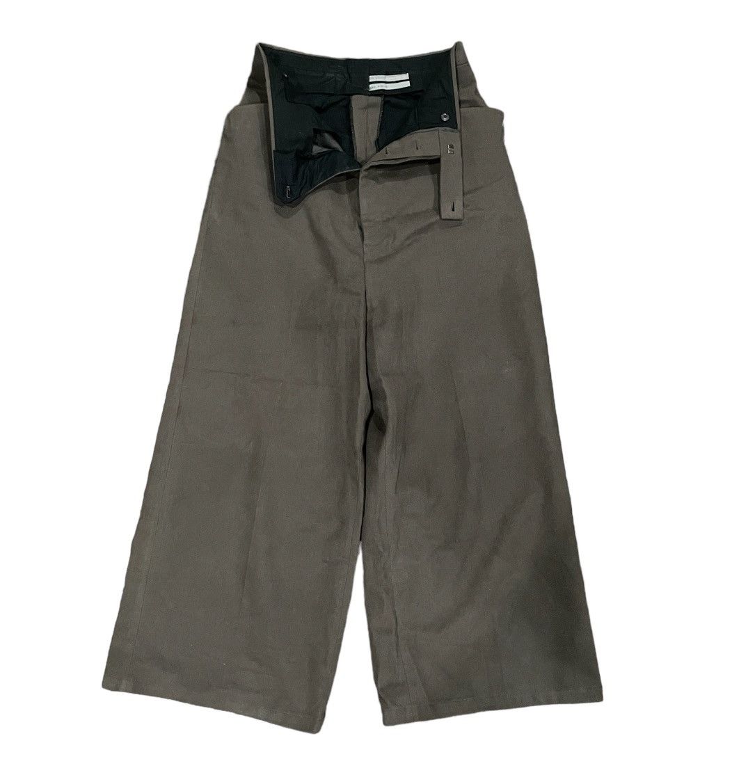 Pre-owned Rick Owens Fw/19  Mainline ‘larry' Mastadon Pants In Brown