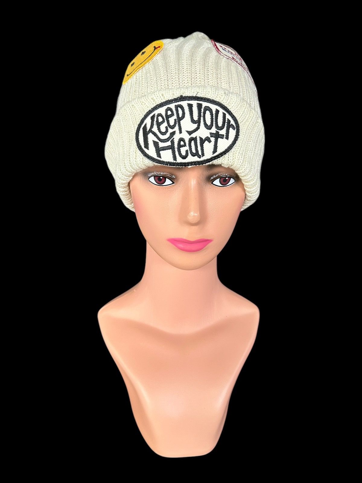 Japanese Brand × Kapital × Vintage Smile Japanese Style Knitt Beanie Hats Size ONE SIZE - 2 Thumbnail