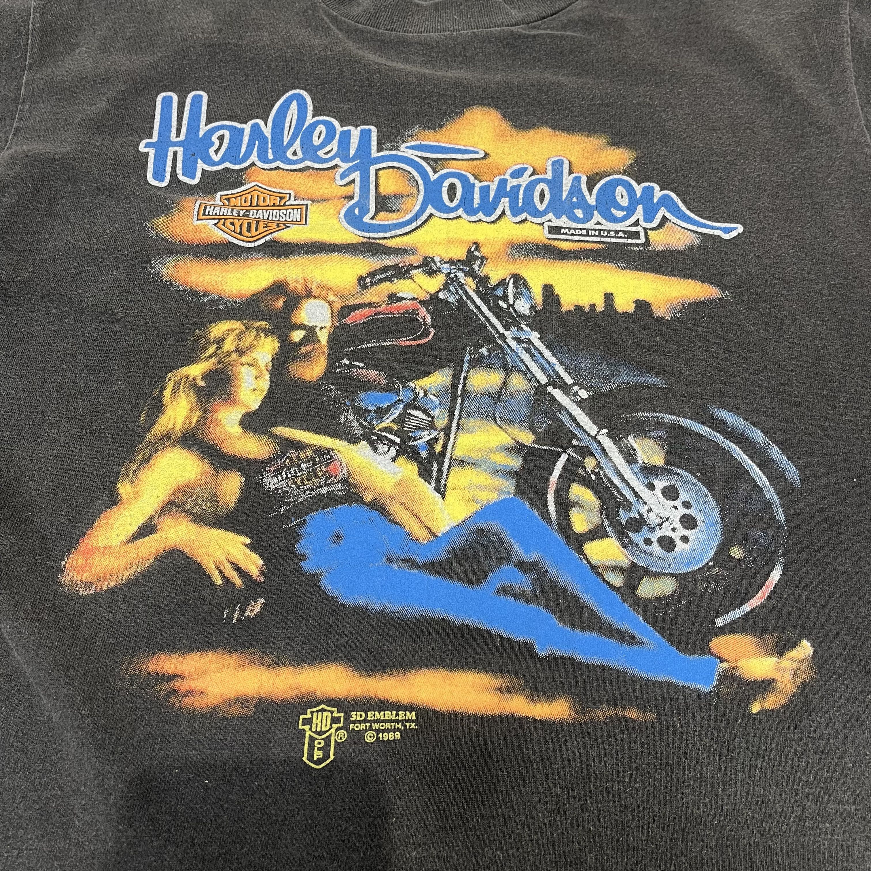 Harley Davidson Harley Davidson Vintage Tee Size US M / EU 48-50 / 2 - 3 Thumbnail