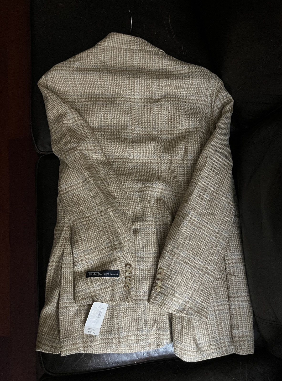 Polo Ralph Lauren Polo Ralph Lauren Blue Label Silk Linen 3/2 Roll Blazer 42 Size 42R - 12 Thumbnail
