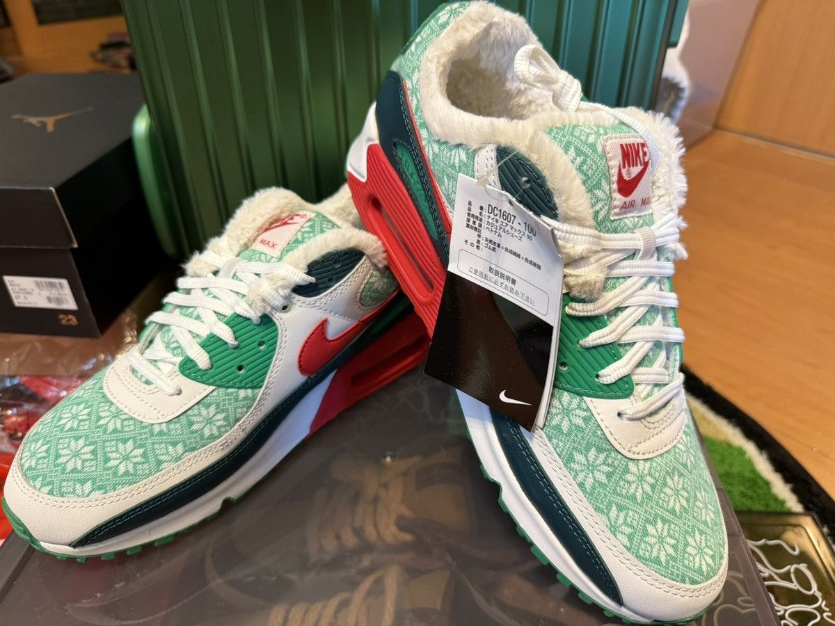 Nike Nike Air Max 90 NORDIC CHRISTMAS SIZE 9.5 Size US 9.5 / EU 42-43 - 2 Thumbnail
