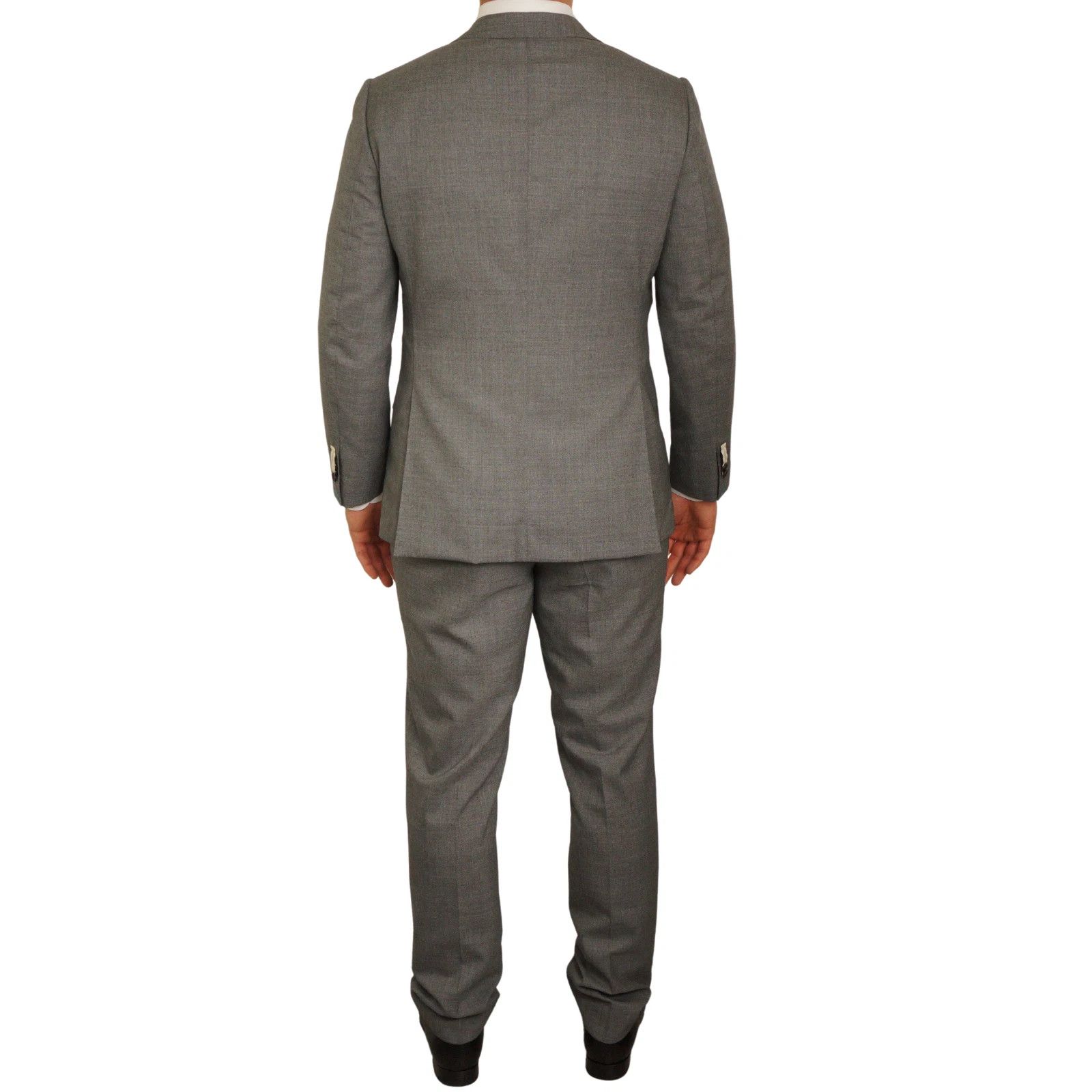 Suitsupply Men Suitsupply Suit Lazio Single Breasted Grey Wool US42 Size 42R - 3 Thumbnail