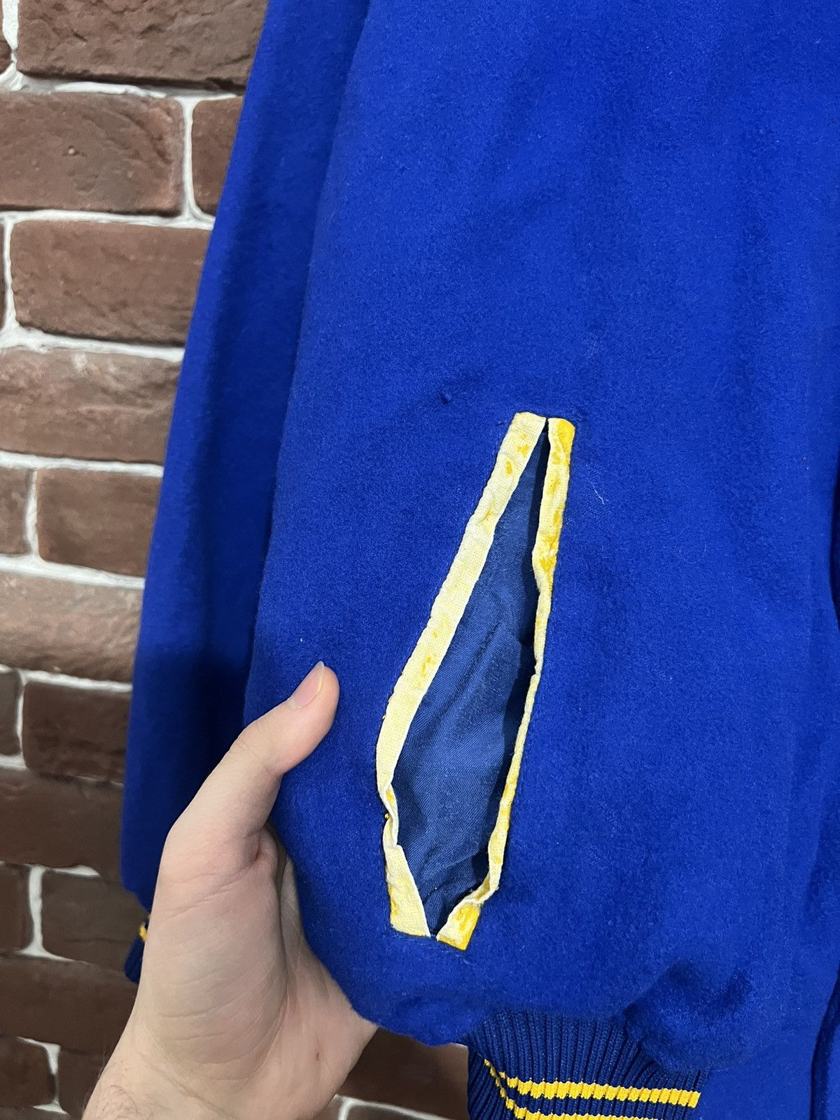 Camel Vintage 90s Camel Cigarettes Wool Baseball Jacket Grail Hype Size US L / EU 52-54 / 3 - 9 Thumbnail
