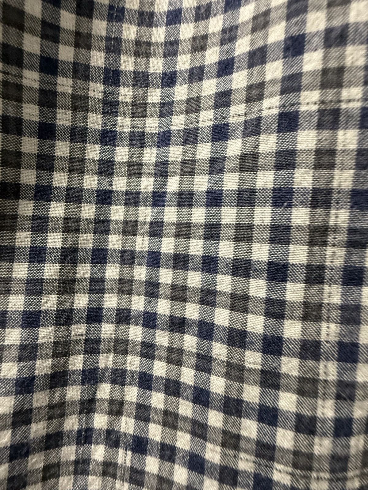 Billy Reid Billy Reid Standard Cut gingham button-up shirt Size US L / EU 52-54 / 3 - 6 Thumbnail